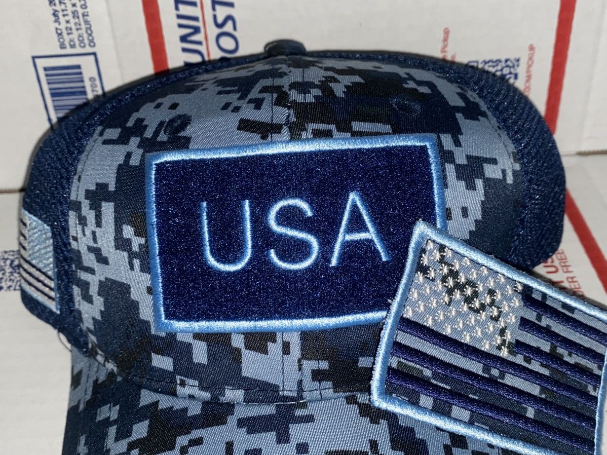 Other Cool camo Velcro mesh baseball cap hat camouflage usa US uni Size ONE SIZE - 4 Thumbnail