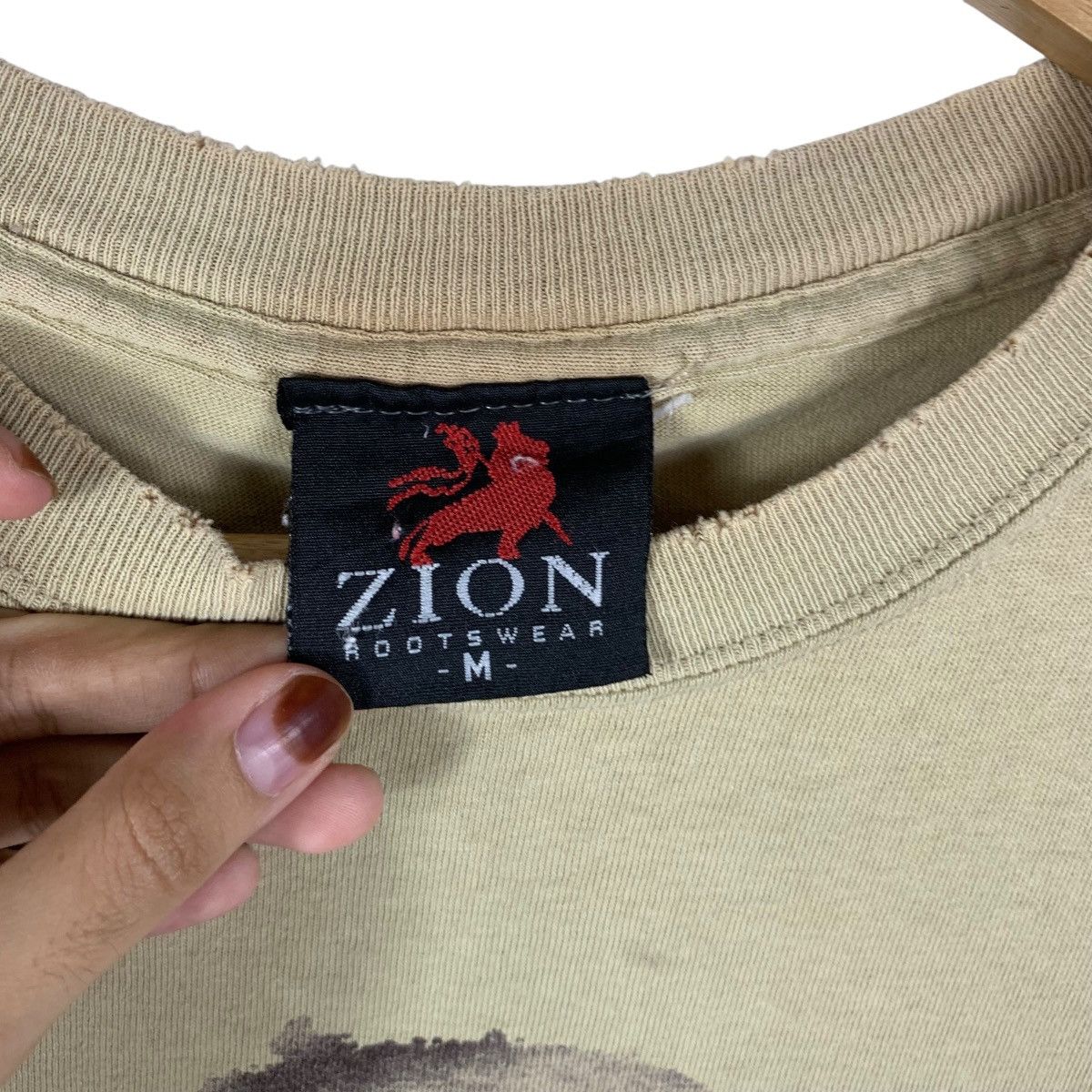 Bob Marley Vintage BOB MARLEY REGGAE Zion Rootswear Faded Tee Shirt Top Size US M / EU 48-50 / 2 - 5 Thumbnail