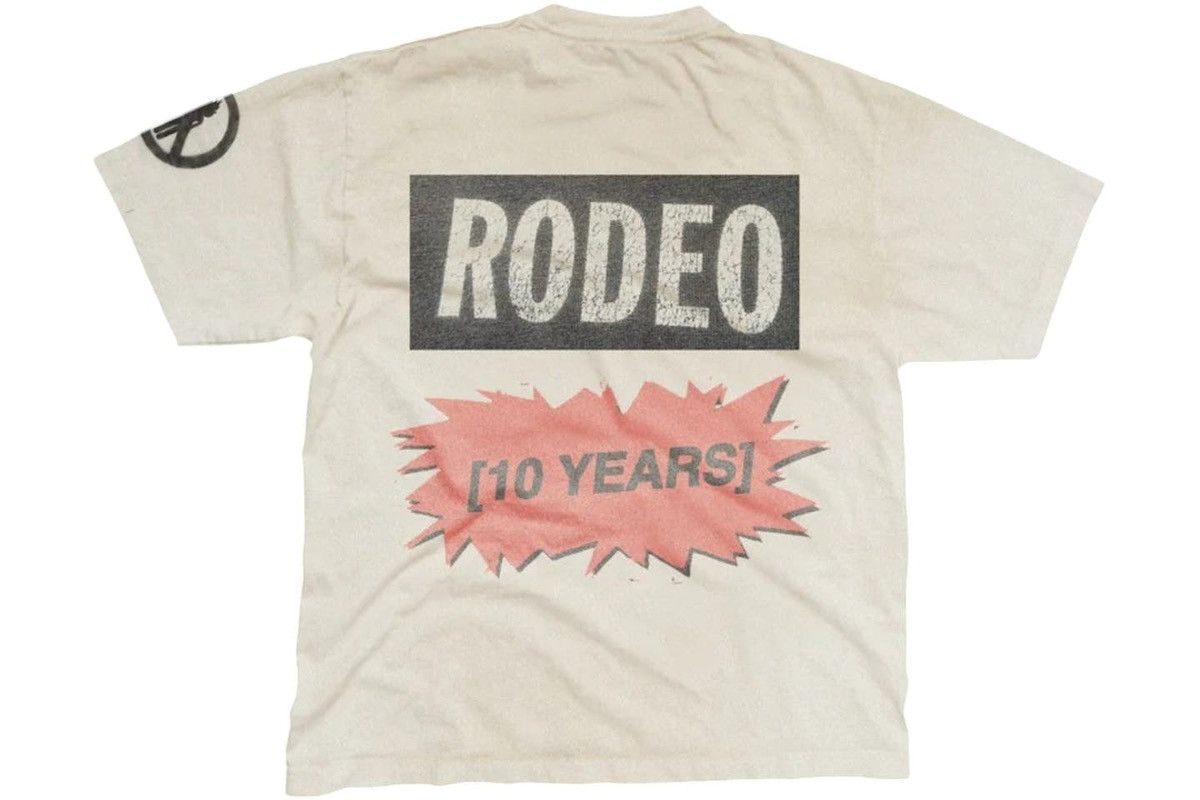 Travis Scott Travis Scott Rodeo 10 Years Chain Tee Size US XXL / EU 58 / 5 - 4 Thumbnail