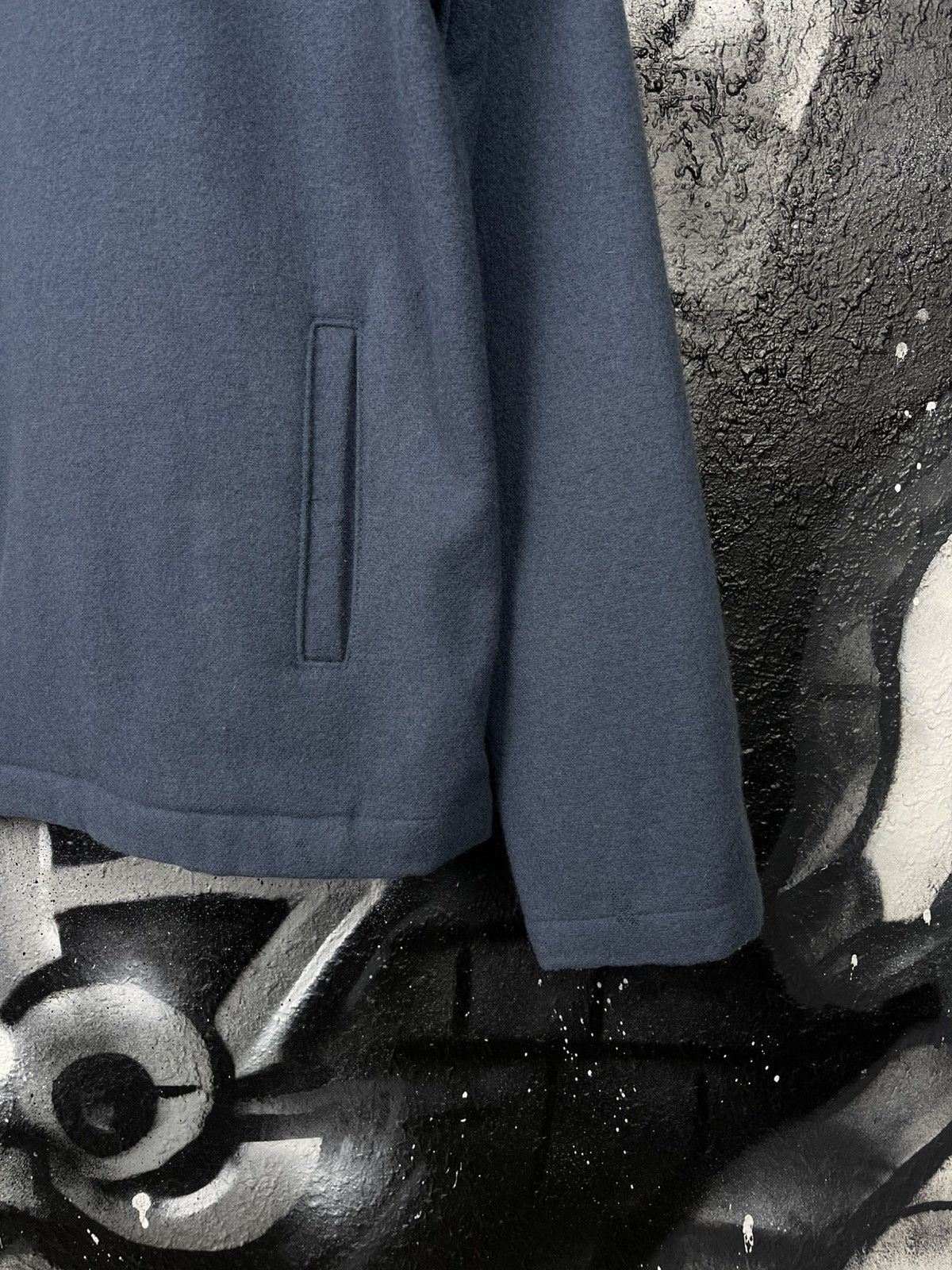 Noon Goons Noon Goons Blue Wool Full Zip Jacket Men’s Size L Size US L / EU 52-54 / 3 - 4 Thumbnail