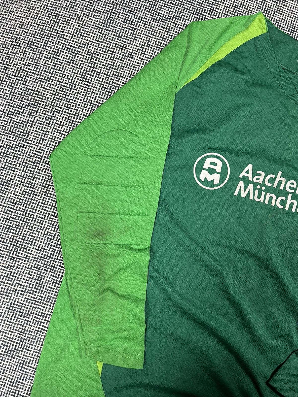Vintage 2007/2008 Alemannia Aachen rare soccer goalkeeper Jersey GK Size US XL / EU 56 / 4 - 11 Thumbnail