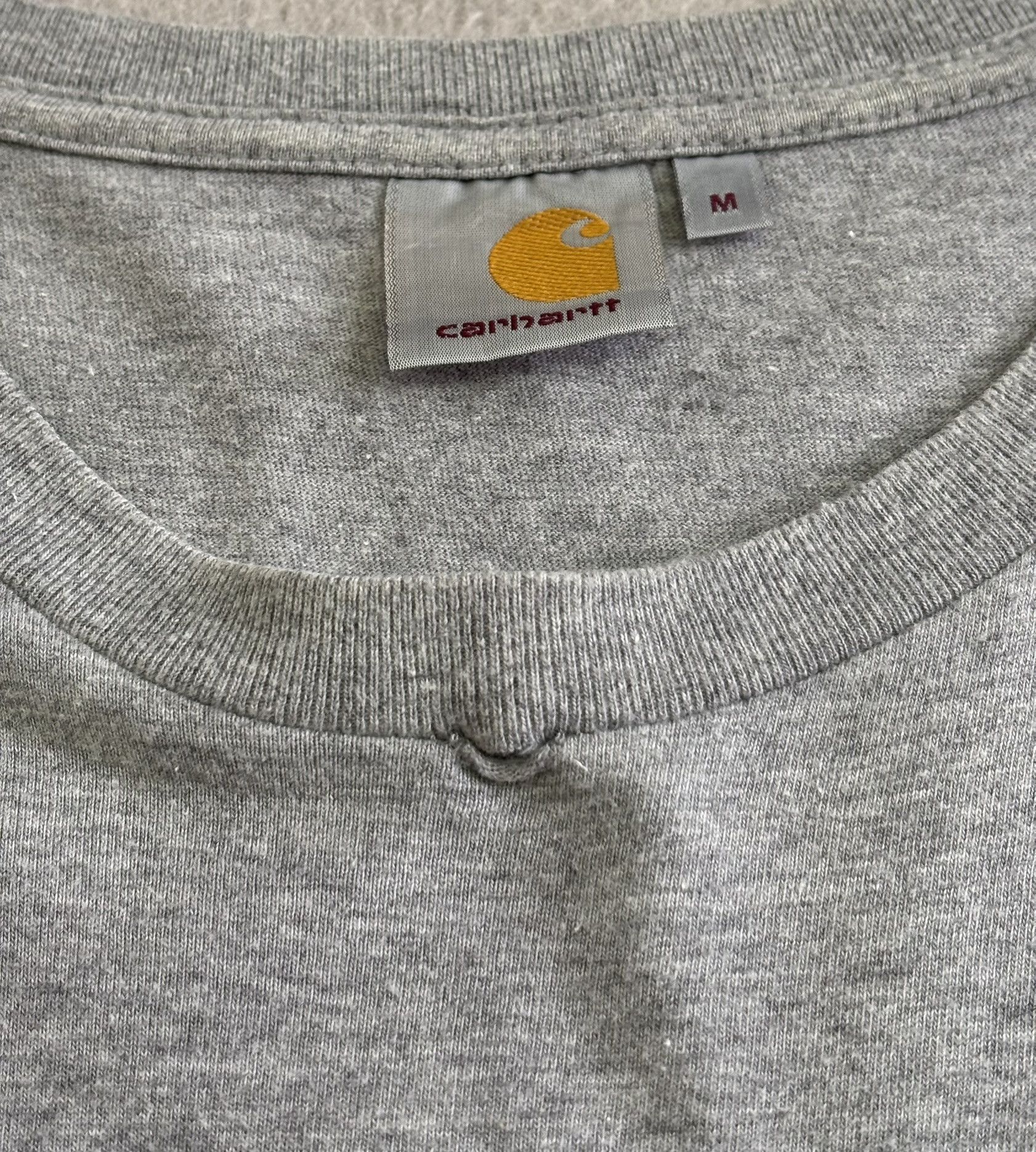 Carhartt Carhartt Team Pocket Gray T-shirt Medium Size US M / EU 48-50 / 2 - 18 Thumbnail