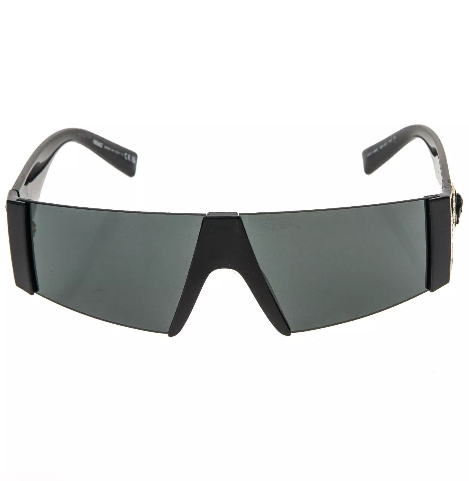 Versace VERSACE VE4360 GRECA Black Gold Medusa Logo Sunglasses 4360 Size ONE SIZE - 9 Thumbnail