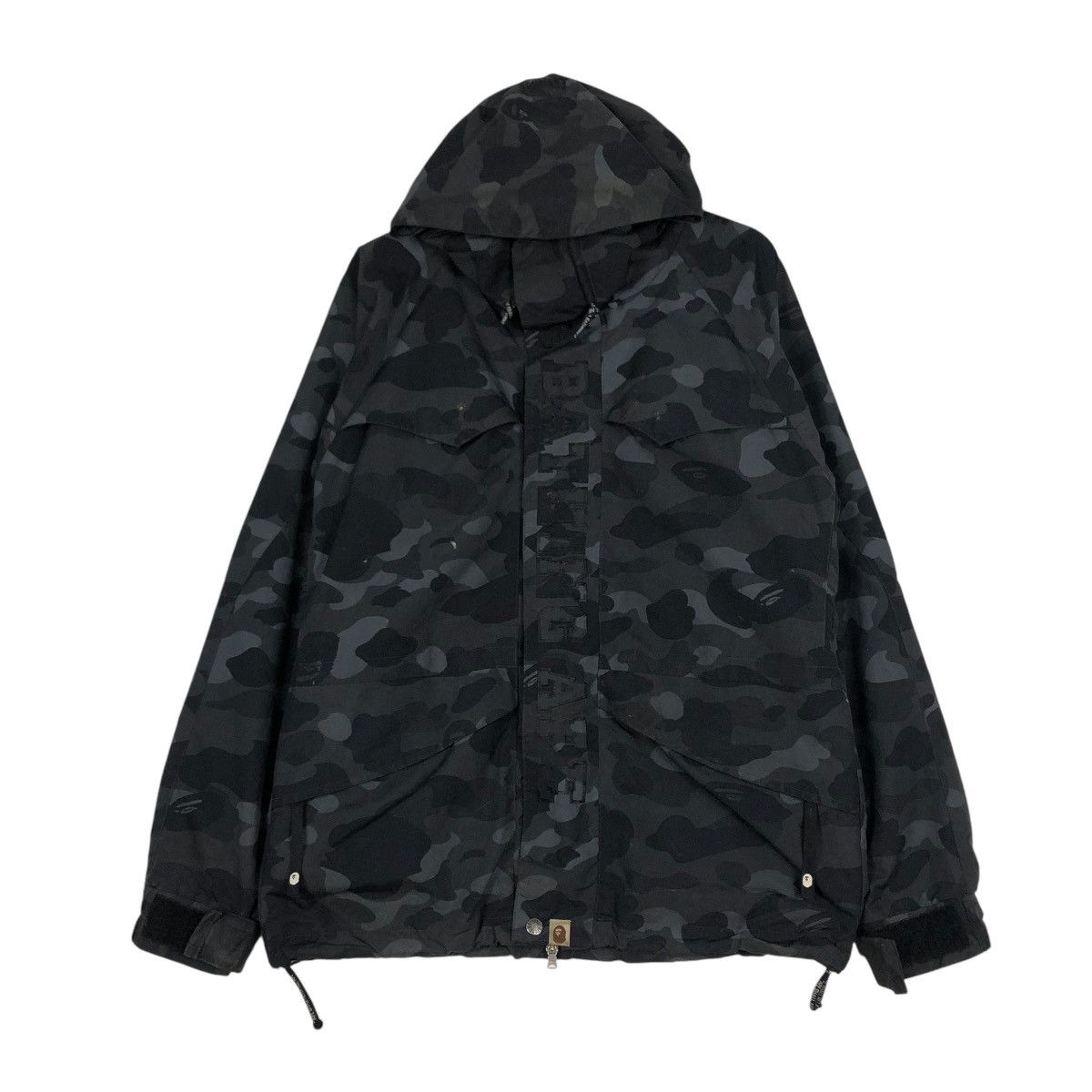 Bape HUNTING BIKER JACKET CAMOUFLAGE BATHING APE Size US S / EU 44-46 / 1 - 3 Thumbnail