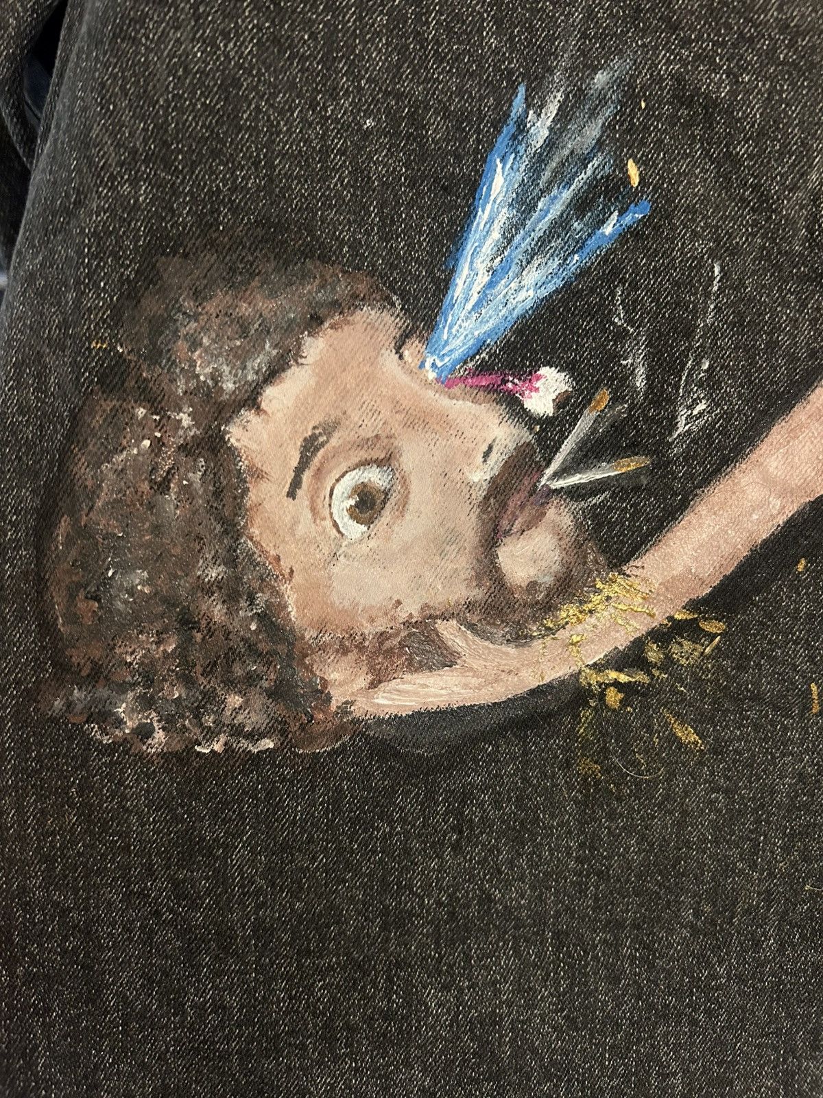 Other Handpainted “Marlboro” Denim Jacket Size US L / EU 52-54 / 3 - 5 Thumbnail