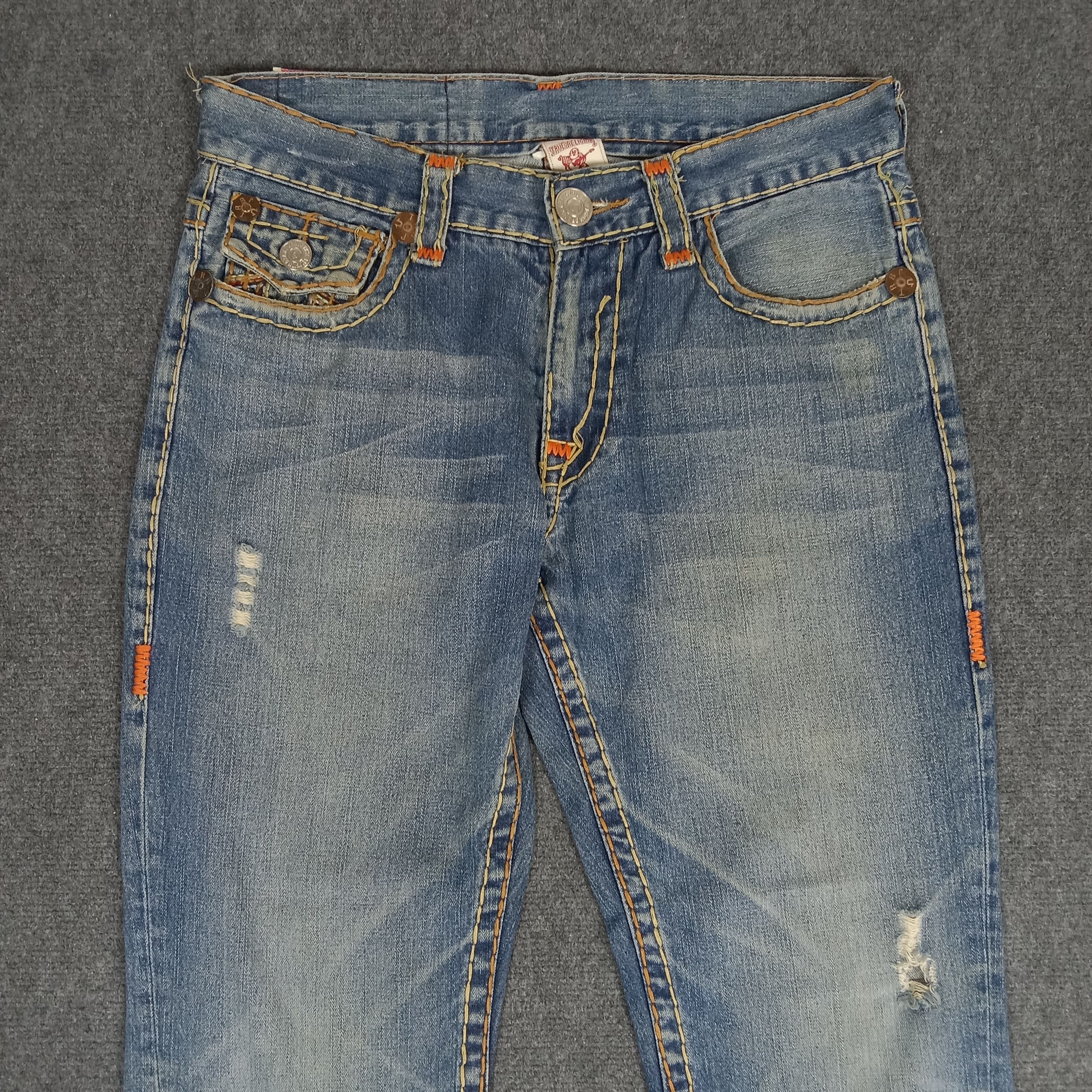 Other Japanese Style True Religion Bootcut Denim Jeans Size US 35 - 5 Thumbnail