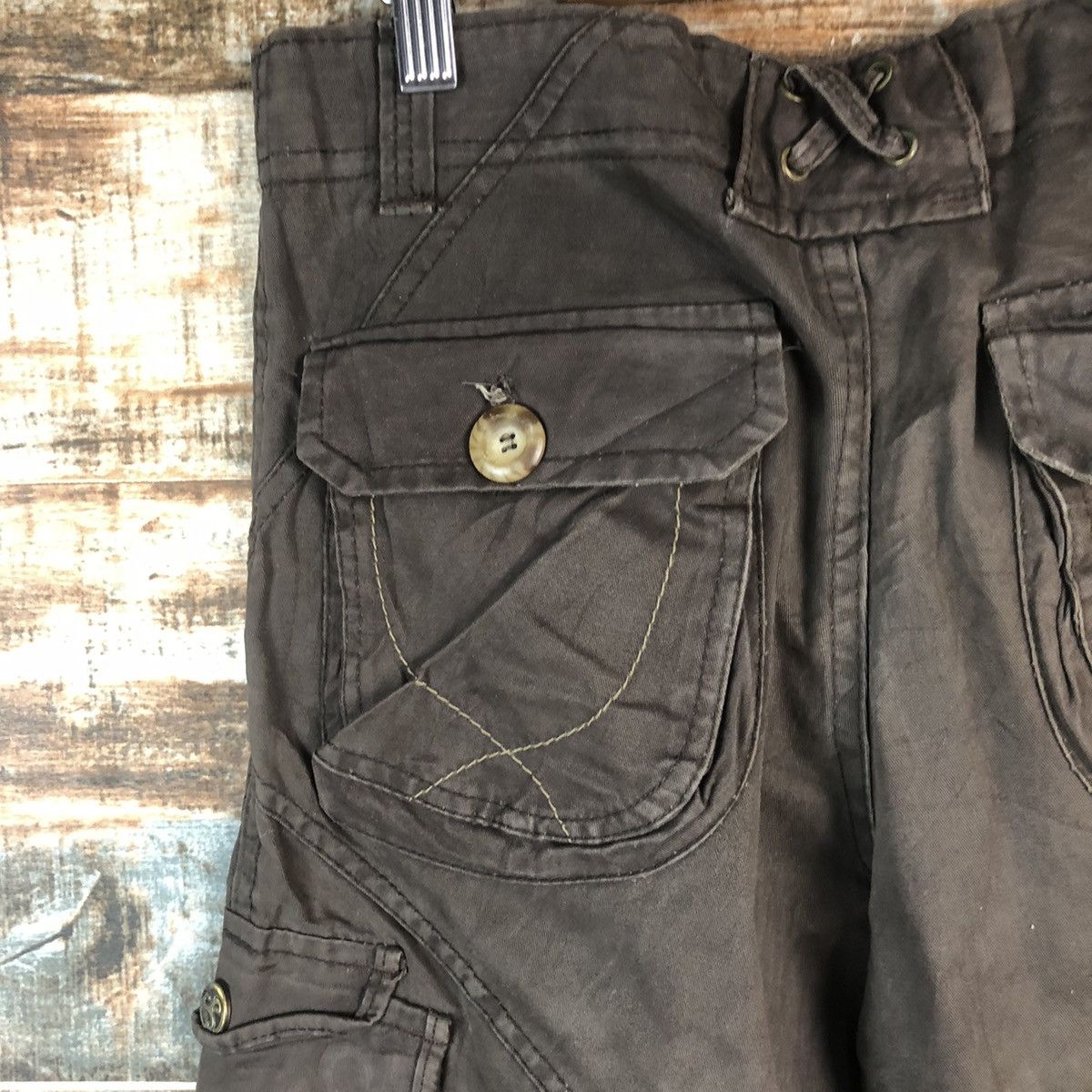 Japanese Brand DL Zhule Esports utility punk Cargo Multipocket Pants #C667 Size US 28 / EU 44 - 17 Thumbnail