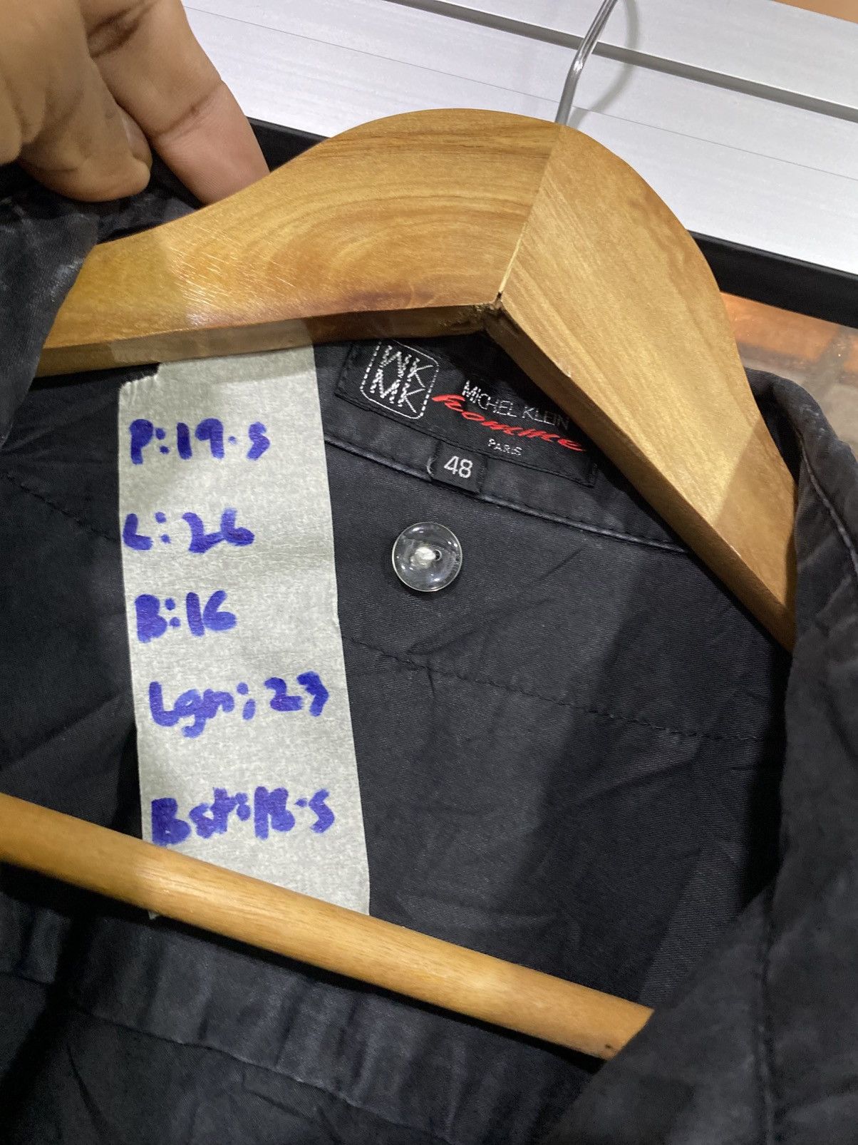Michel Klein MICHEL KLEIN HOMME BLACK JACKET Size US M / EU 48-50 / 2 - 5 Thumbnail