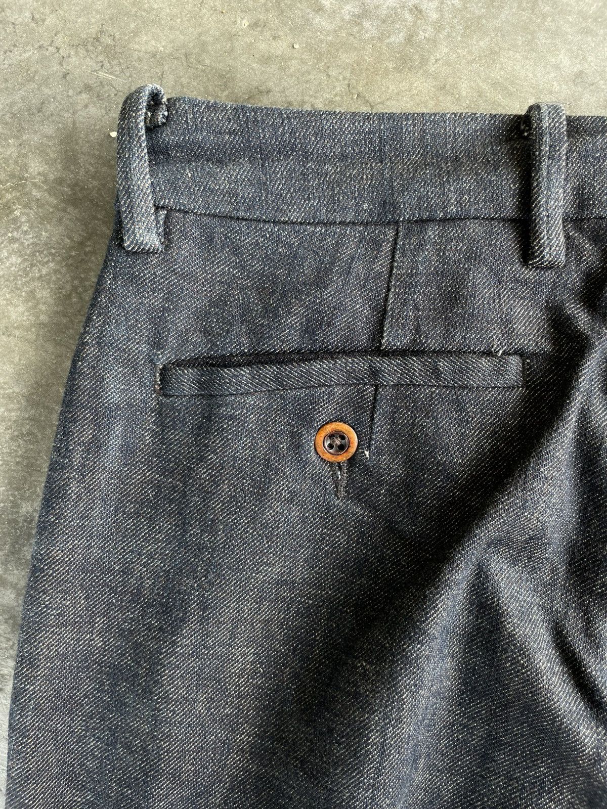 45rpm × Japanese Brand × Vintage Indigo Denim Trousers Pant by 45rpm Size US 30 / EU 46 - 18 Thumbnail