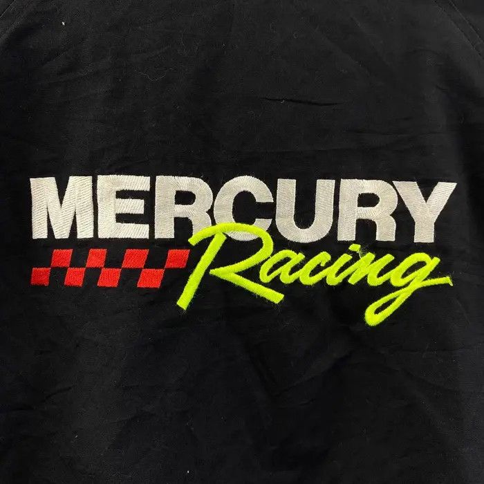 Vintage Vtg 90’ MERCURY RACING Team Made In USA Jacket Motorsport Size US XL / EU 56 / 4 - 4 Thumbnail