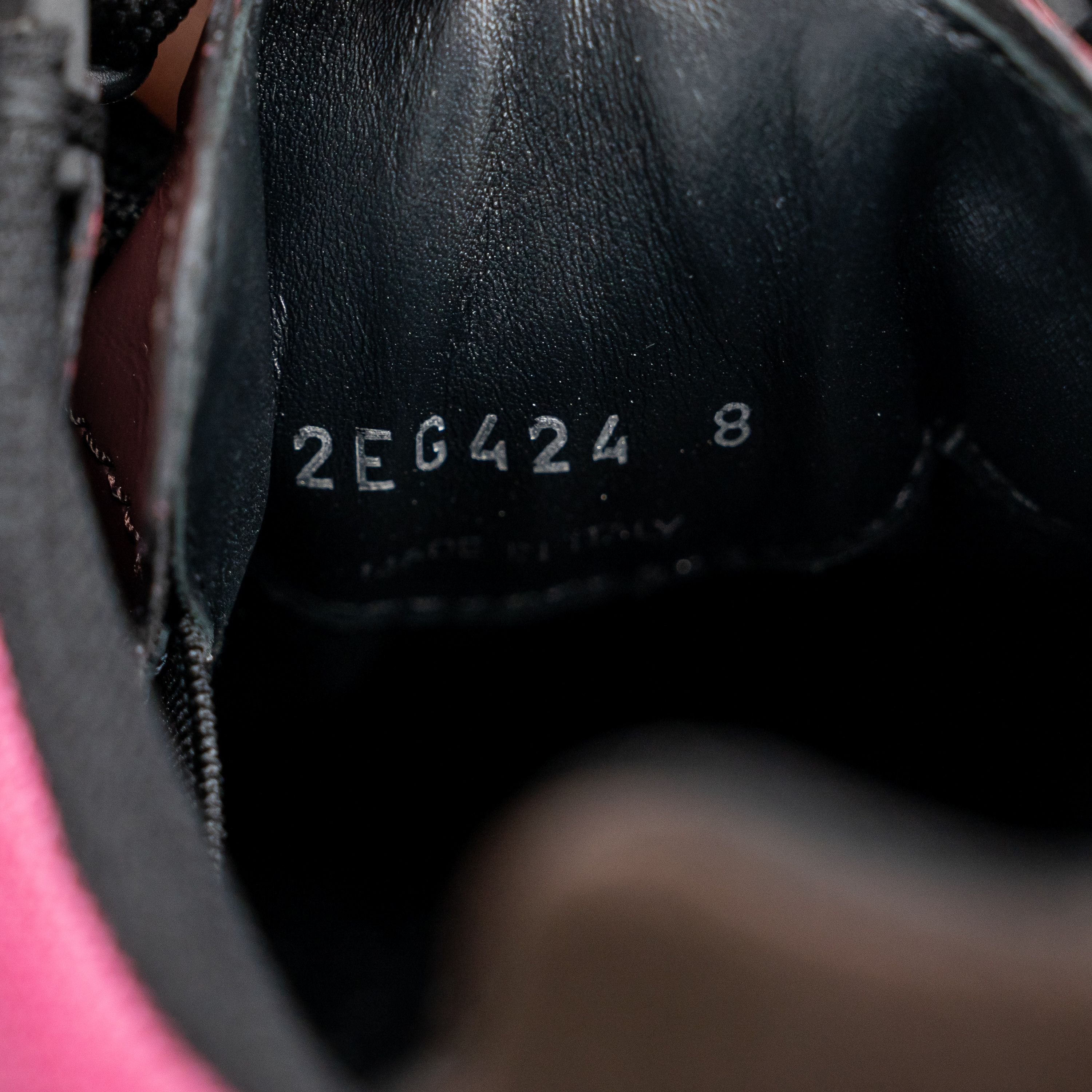 Prada 8uk 9 US Prada Systeme Leather Sneakers Suede Brown Pink Size US 9 / EU 42 - 9 Thumbnail