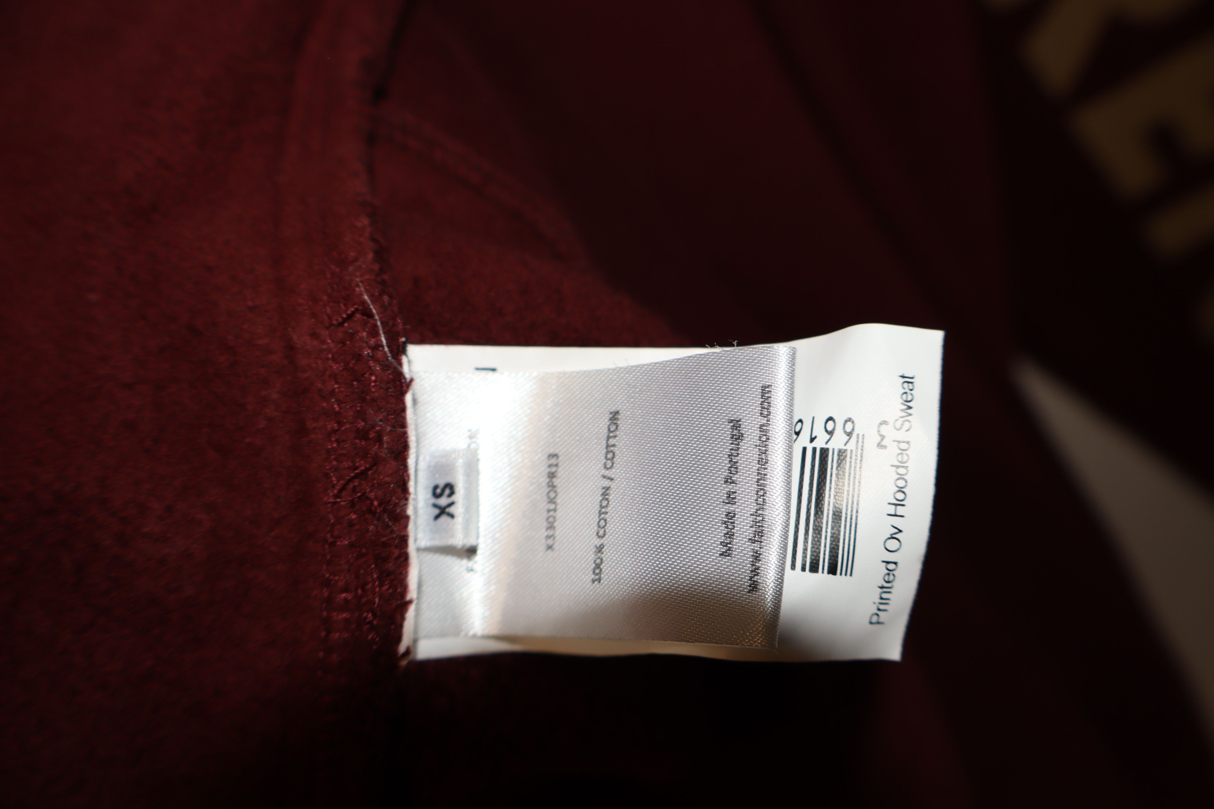 Faith Connexion Oversized laced hoodie Size US XS / EU 42 / 0 - 14 Thumbnail