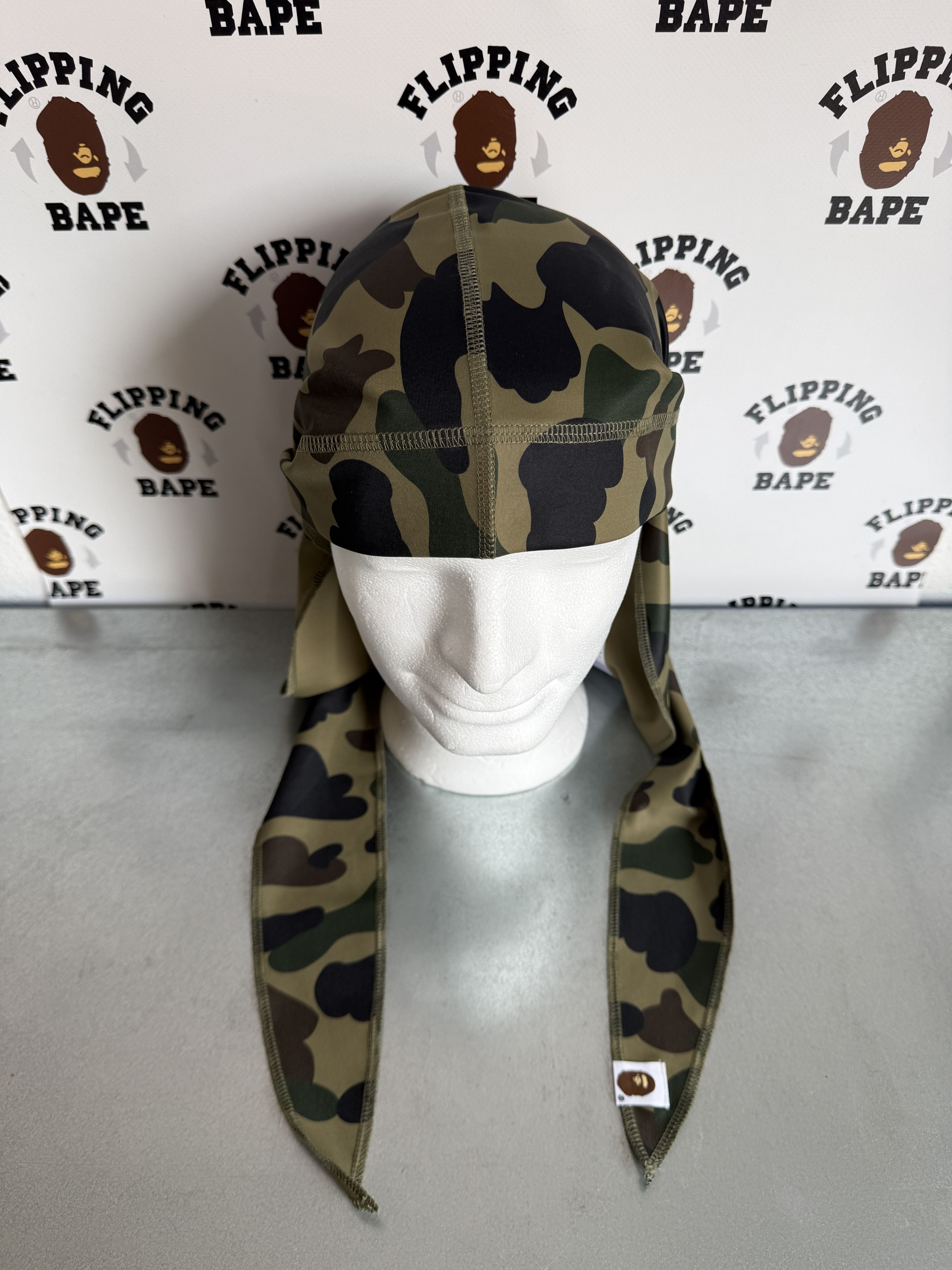 Bape BAPE 1ST CAMO DU-RAG Size ONE SIZE - 1 Thumbnail