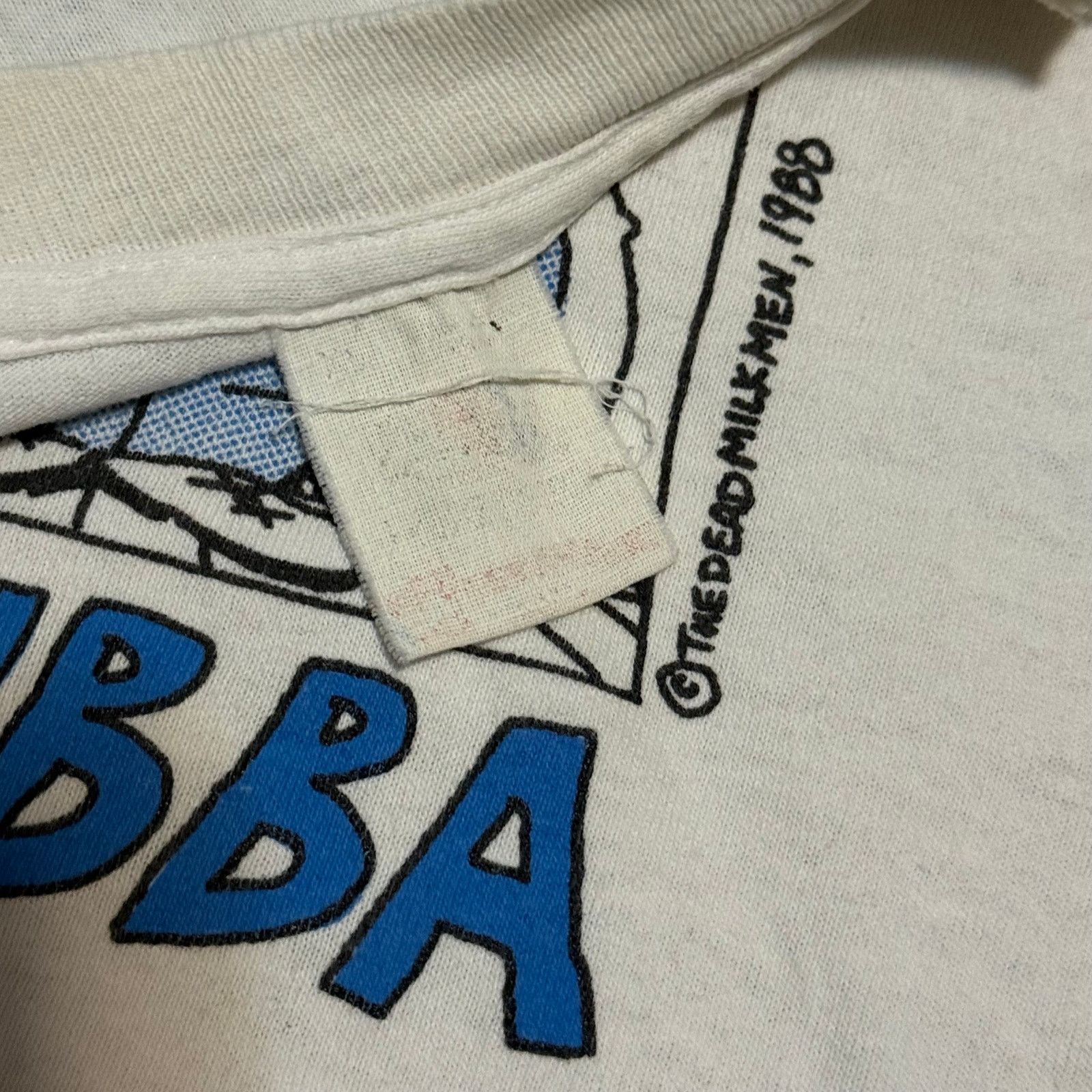 Band Tees × Fruit Of The Loom × Vintage Vintage 1989 The Dead Milkmen Beelzebubba Shirt Size XL Punk Size US XL / EU 56 / 4 - 5 Thumbnail