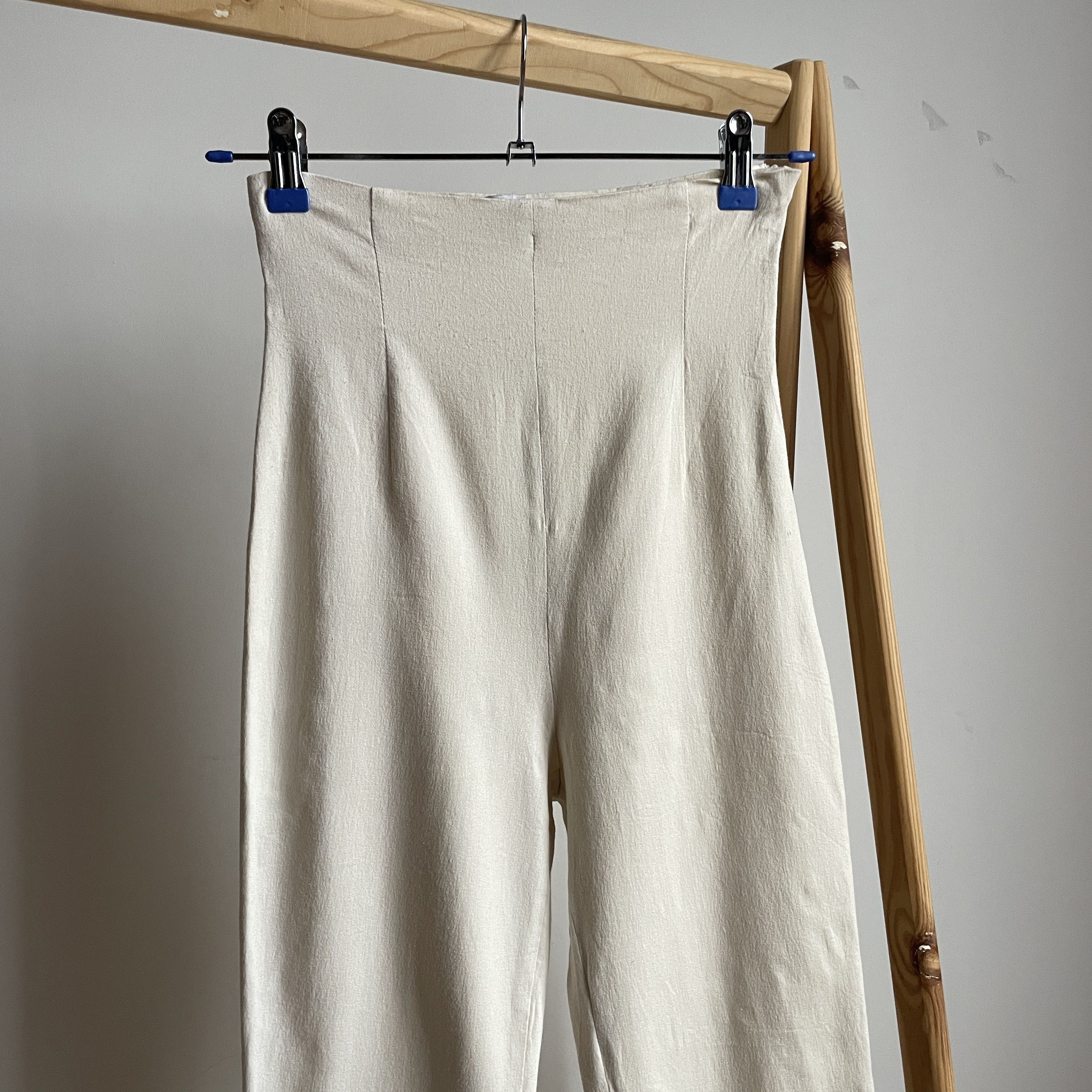 Dolce & Gabbana Dolce & Gabbana Vintage 90's High Waisted Viscose Leggings Size 30" / US 8 / IT 44 - 3 Thumbnail