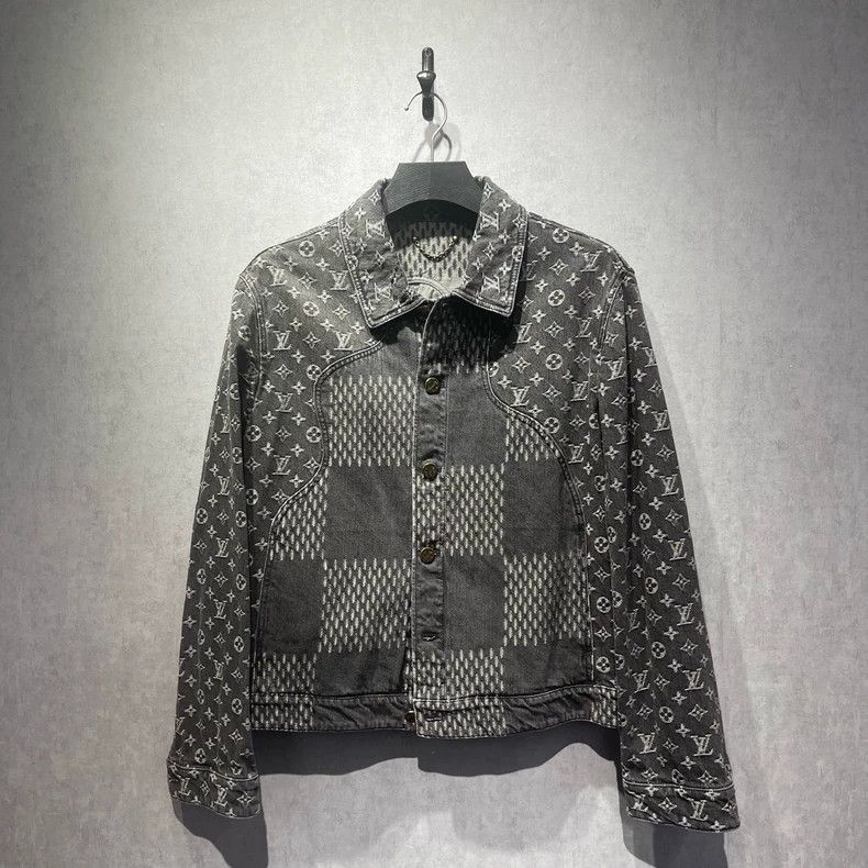 Louis Vuitton LOUIS VUITTON Reading Patchwork Denim Jacket Size US M / EU 48-50 / 2 - 1 Thumbnail