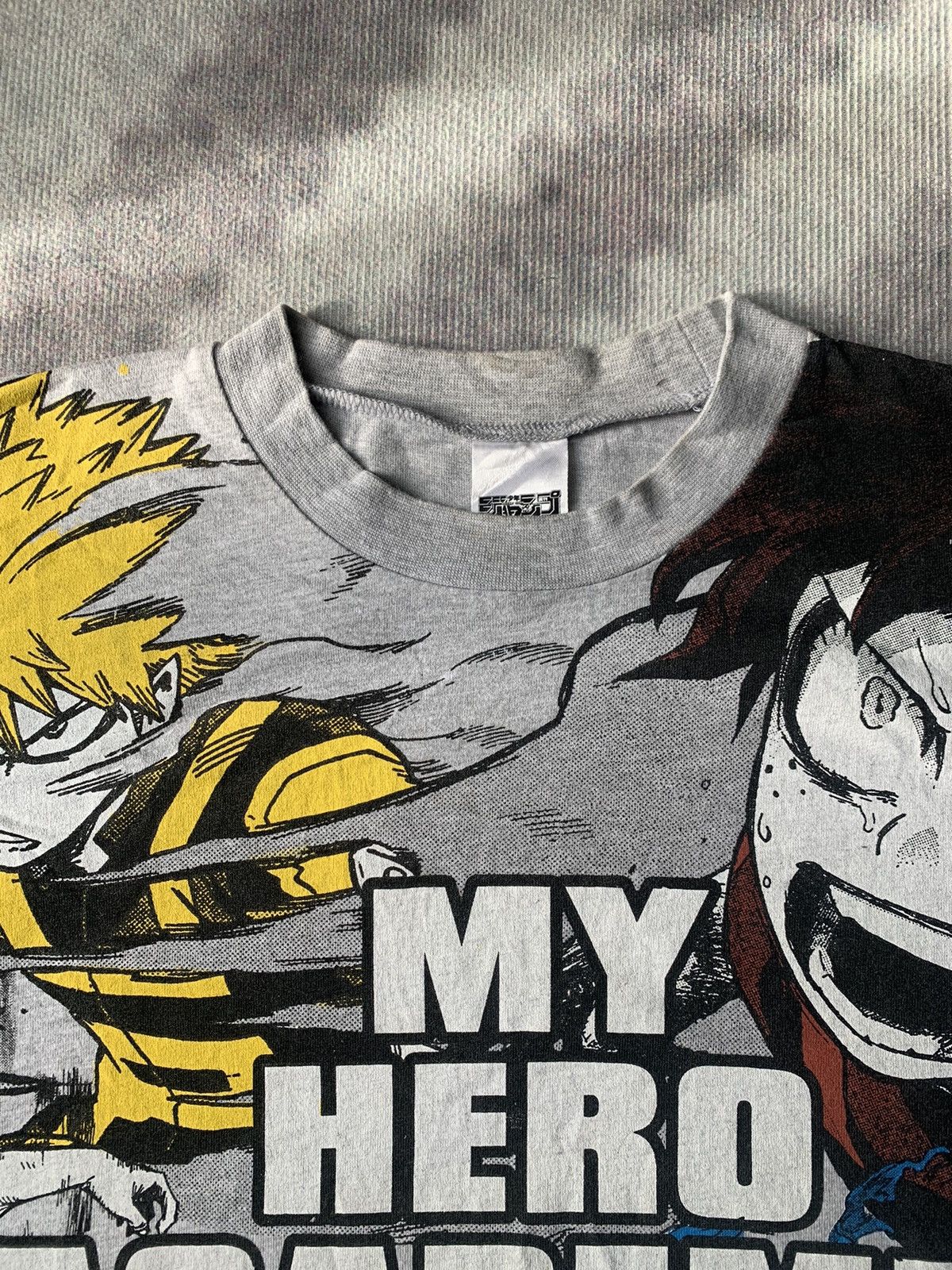 Anime × Japanese Brand Limited Weekly Jump Boku no Hero Academia Anime Tshirt Size US M / EU 48-50 / 2 - 6 Thumbnail