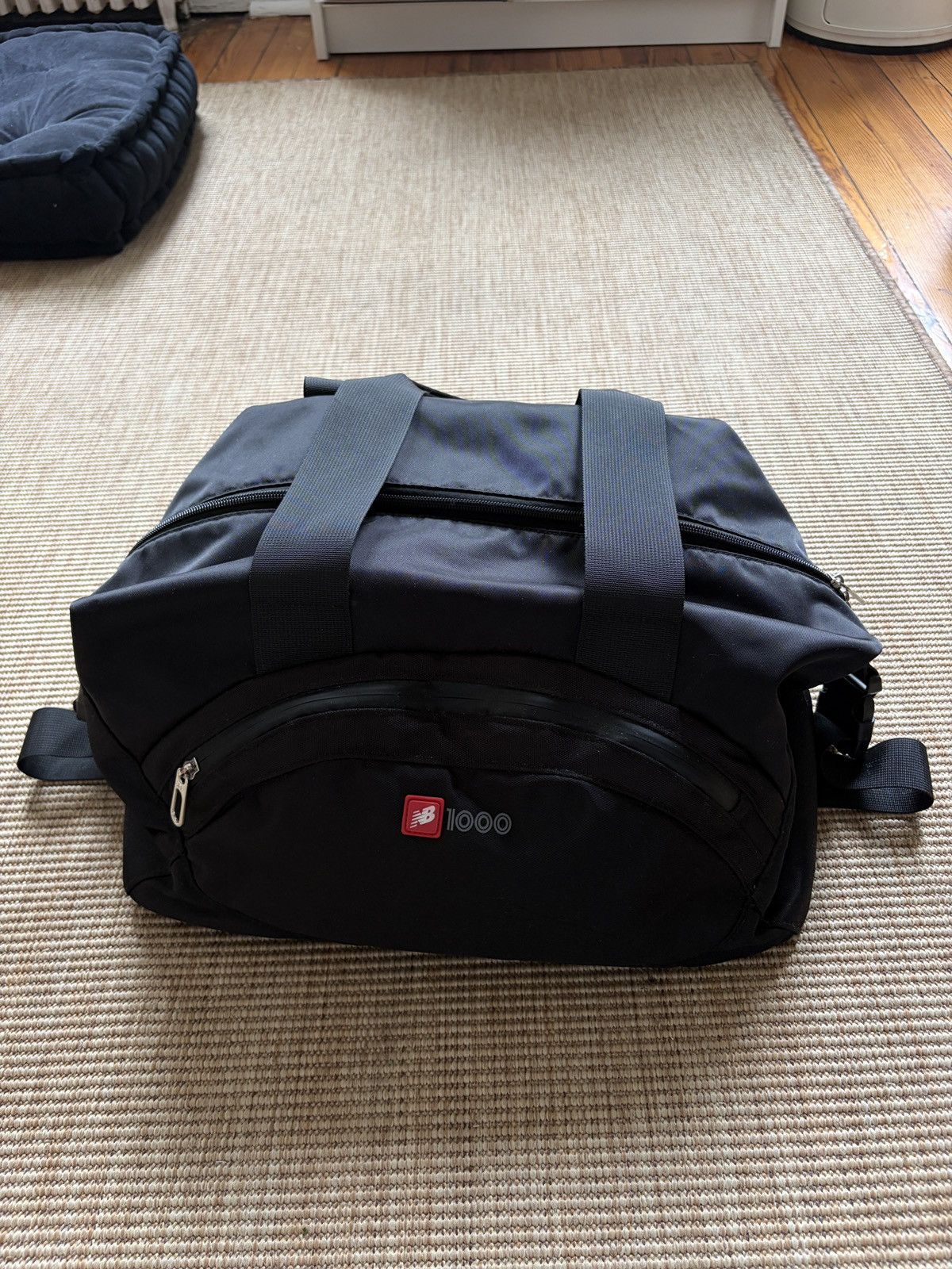 Aime Leon Dore Aime Leon dore new balance 1000 duffle bag weekend bag black Size ONE SIZE - 3 Thumbnail
