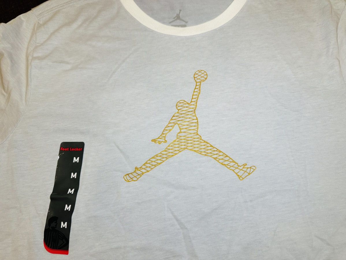 Nike NWT Jordan Nike Dri-Fit Flight T-Shirt Men’s Gray-Medium Size US M / EU 48-50 / 2 - 2 Thumbnail