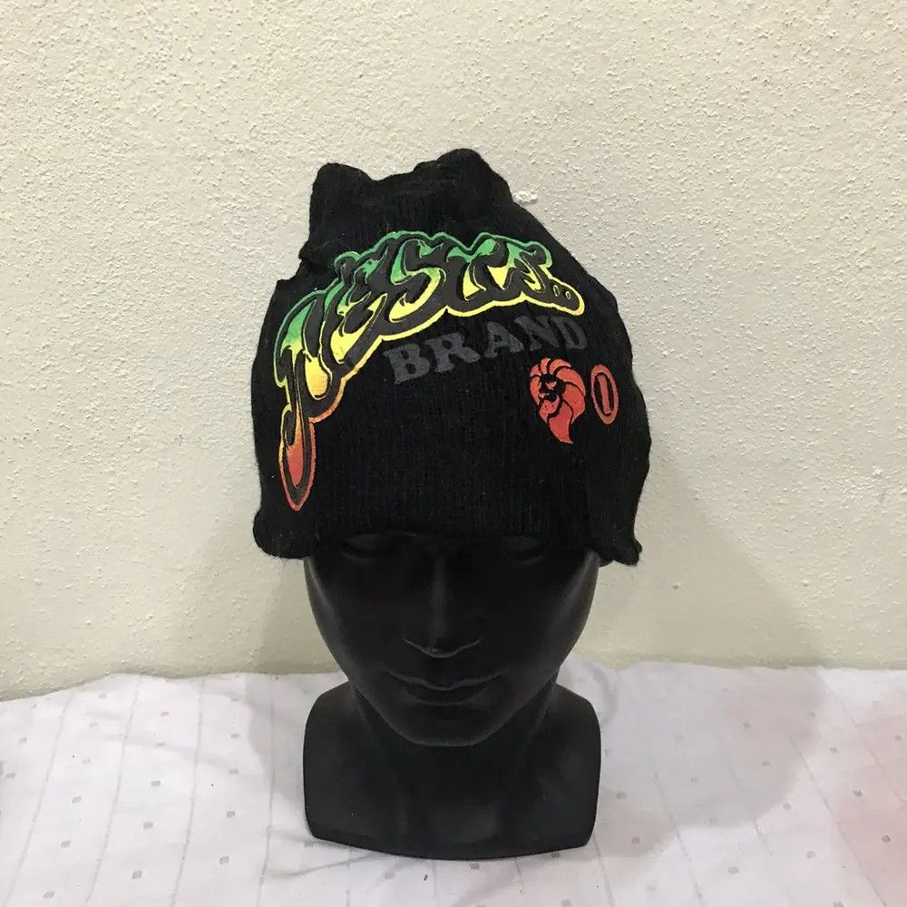 Vintage Nesta Brand Overprint Beanie Hat Size ONE SIZE - 2 Thumbnail
