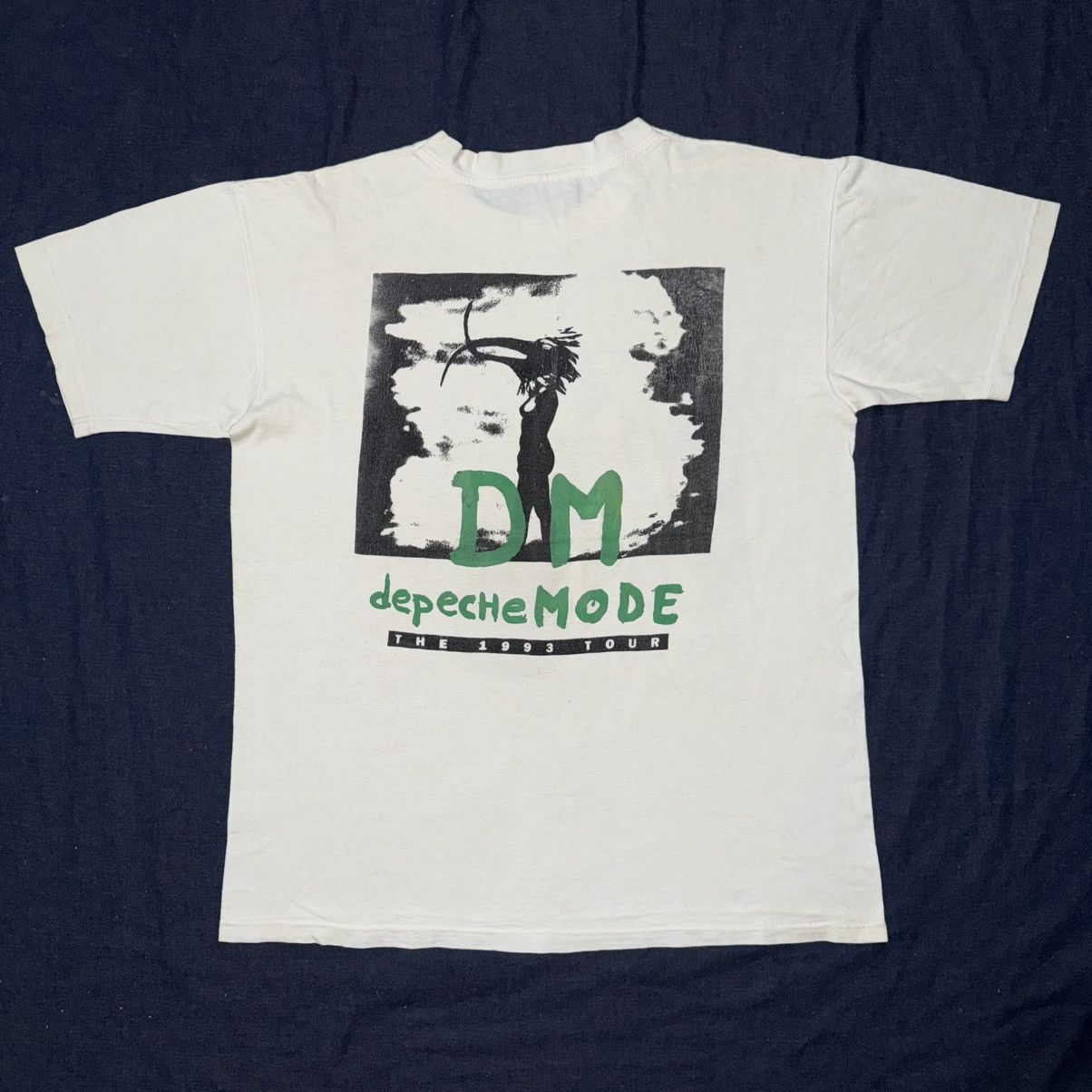 Band Tees VTG 90S DEPECHE MODE THE 1993 TOUR Size US XL / EU 56 / 4 - 2 Thumbnail