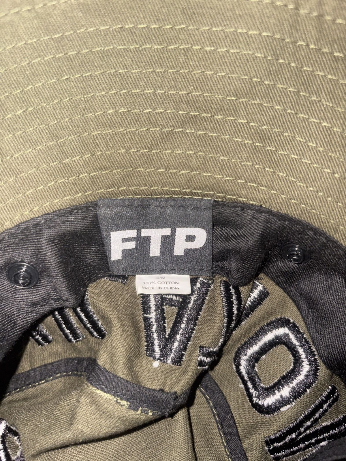 Fuck The Population Ftp bucket/boonie mask Size ONE SIZE - 3 Thumbnail
