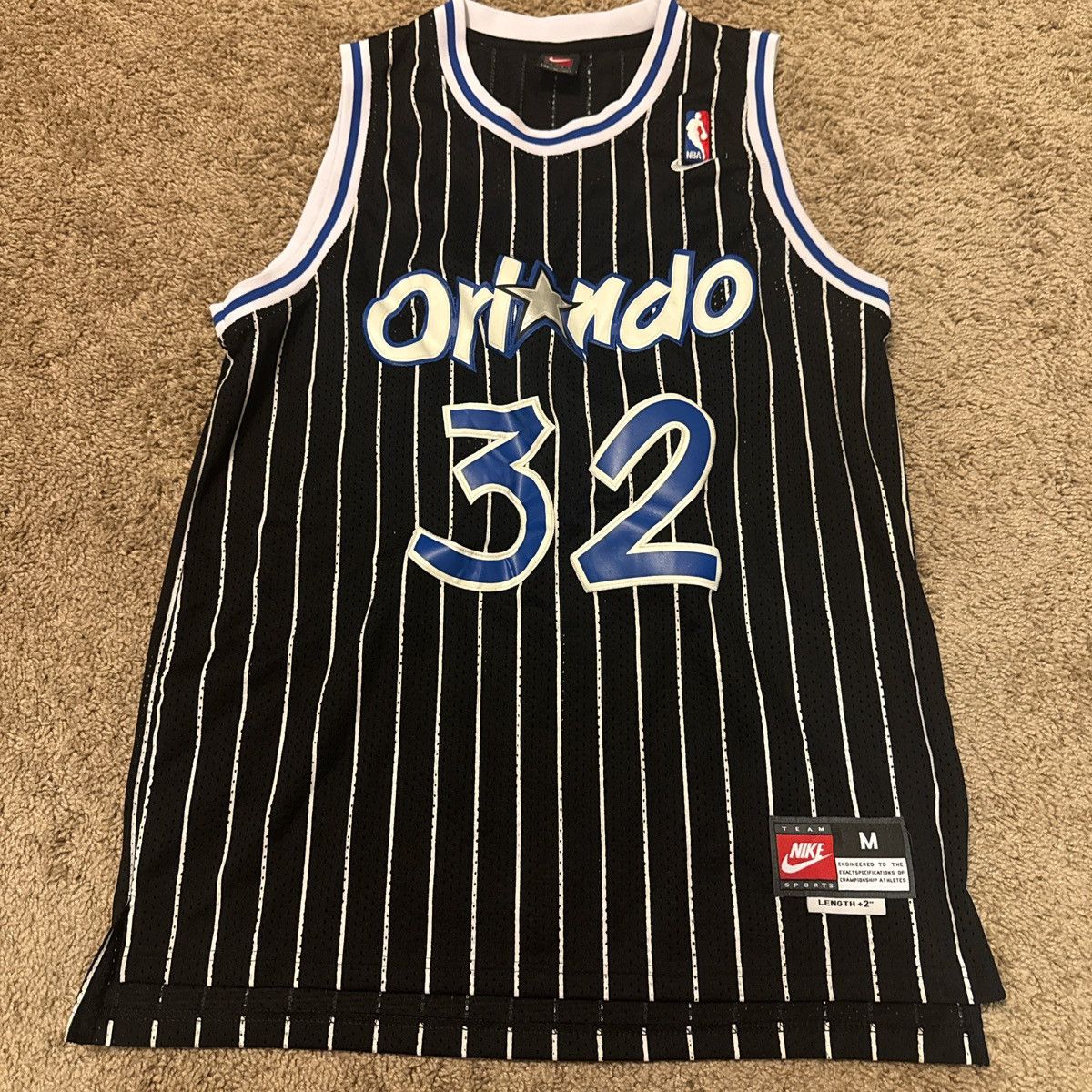 Nike Nike Orlando Magic PinStripe Shaquille O'Neal Size US M / EU 48-50 / 2 - 1 Thumbnail