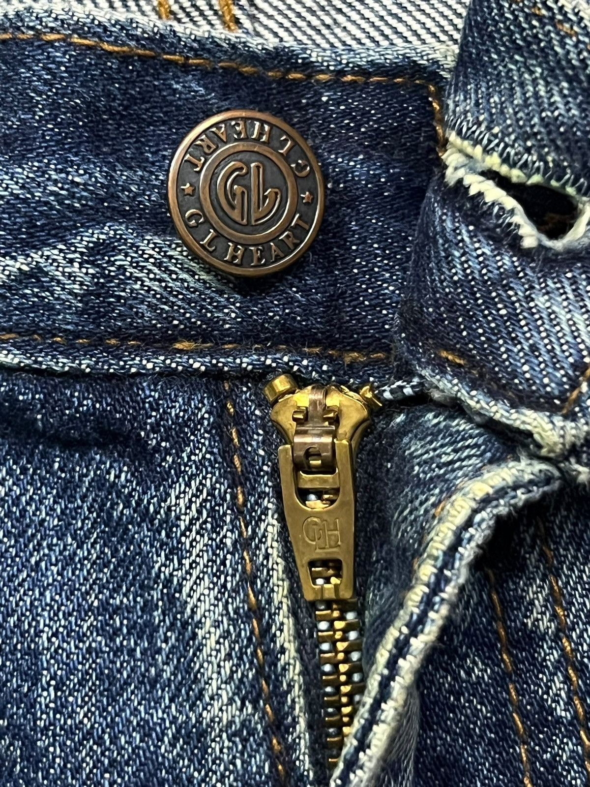 Japanese Brand Vintage GLHEART Japanese Denim Jeans - Made in Japan Size US 31 - 9 Thumbnail