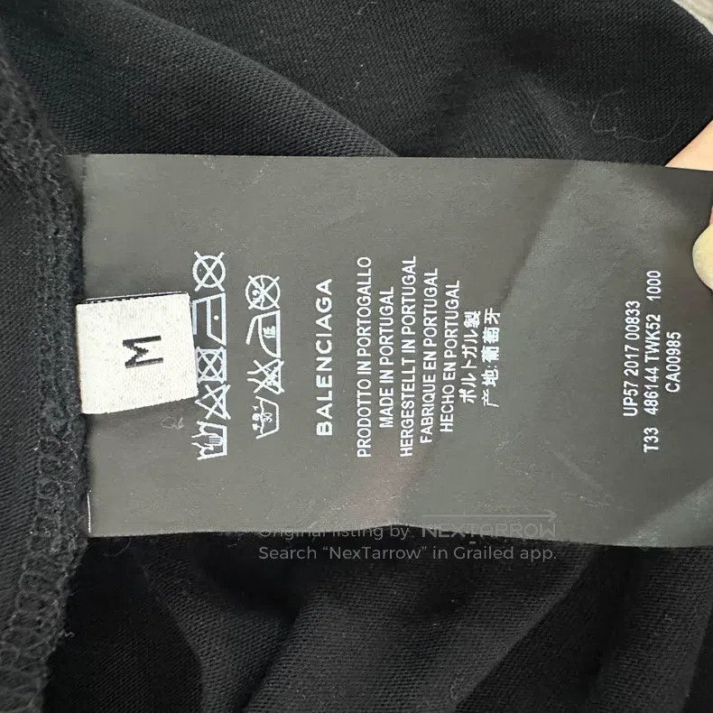 Balenciaga Balenciaga Embroidered logo half-zip hooded pullover sweat Size US M / EU 48-50 / 2 - 4 Thumbnail