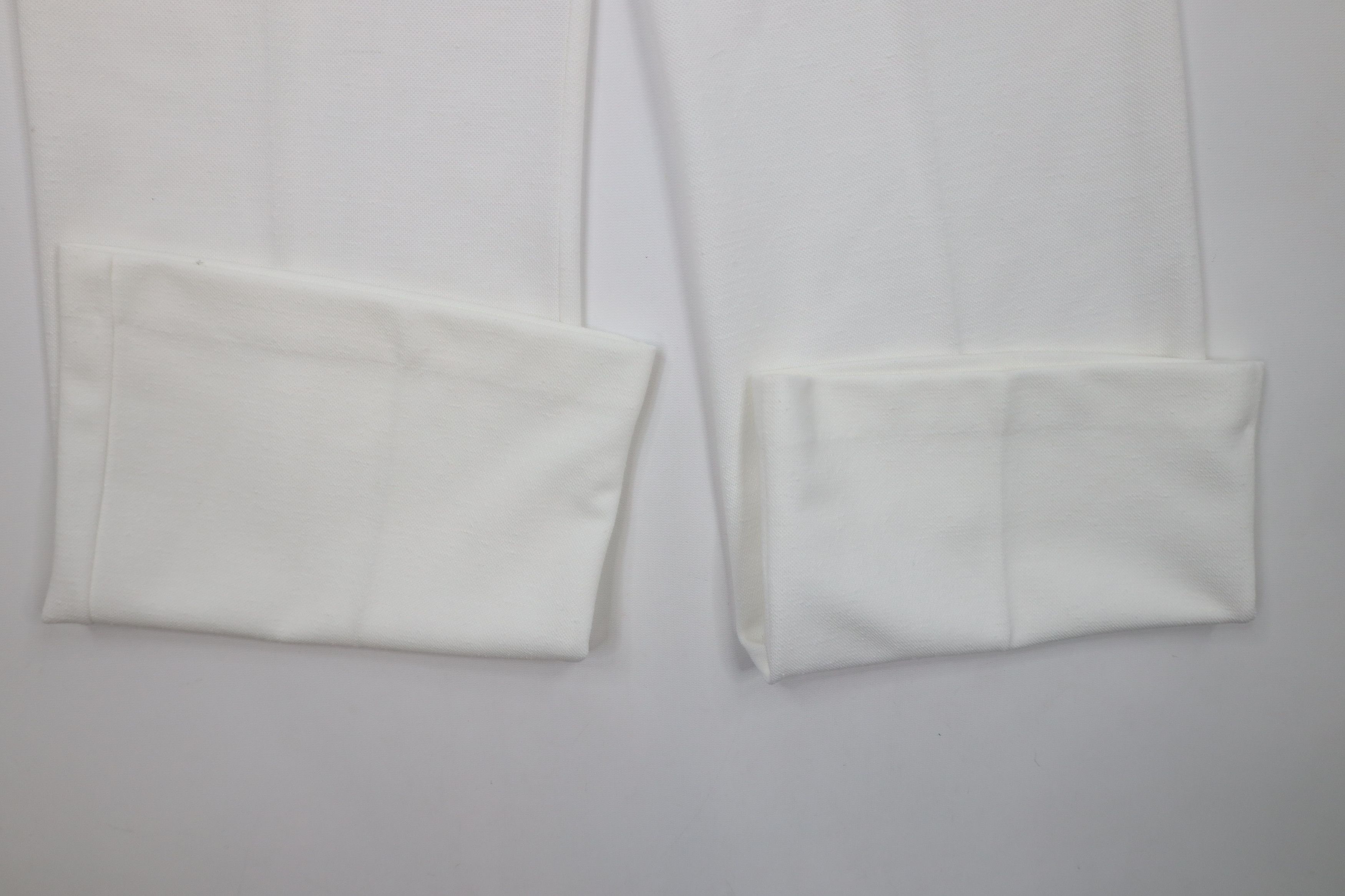 Vintage Vintage 60s 70s Streetwear Knit Bell Bottoms Pants White USA Size 27" / US 4 / IT 40 - 5 Thumbnail