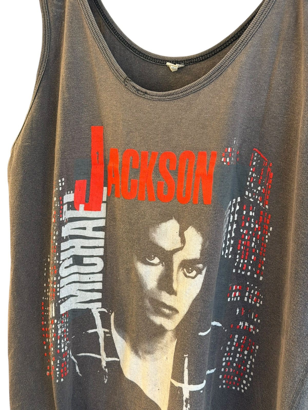 Band Tees *RARE* 1988 VINTAGE ROMA ITALY MICHAEL JACKSON BAD TOUR Size US XL / EU 56 / 4 - 2 Thumbnail