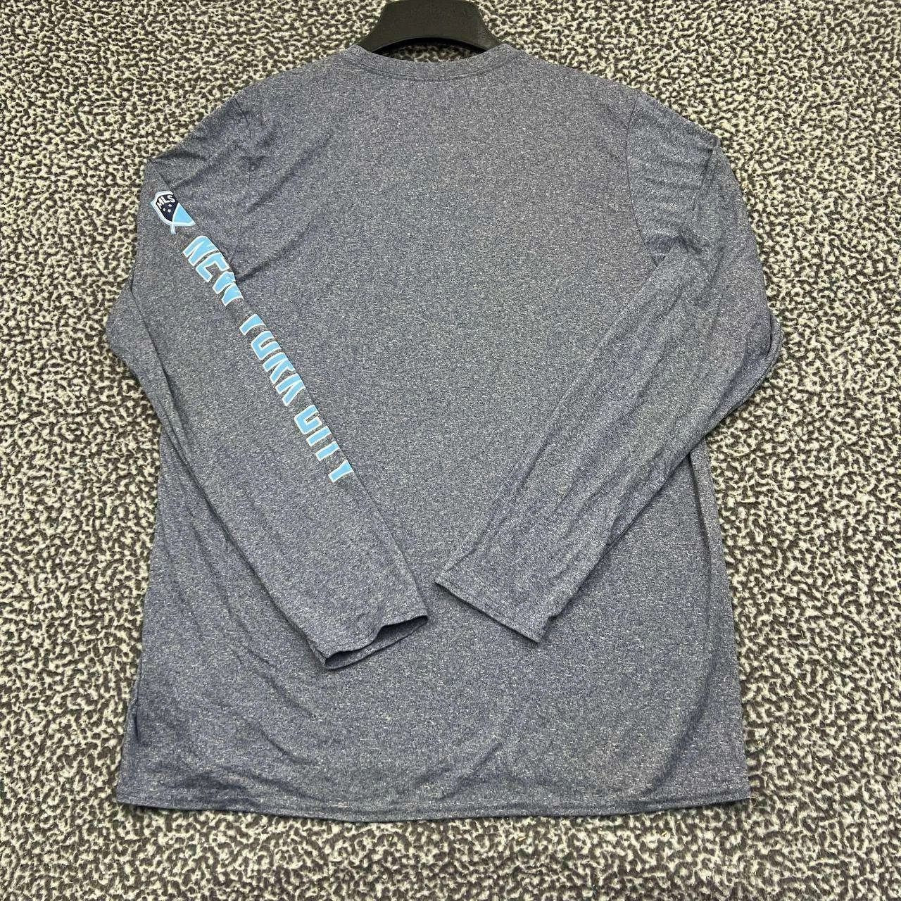 Other New York City FC Shirt Men Gray Long Sleeve Crew Neck New L Size US L / EU 52-54 / 3 - 2 Thumbnail