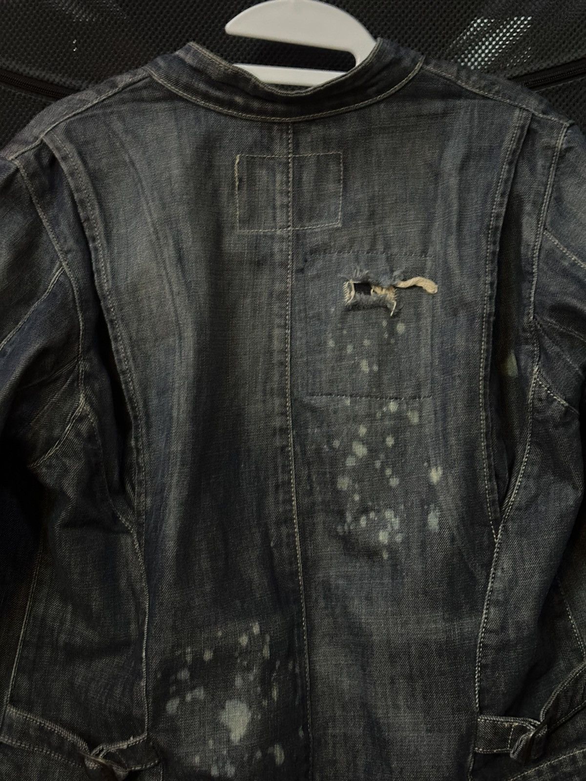 Other Little Big Vintage Denim Distressed Women’s Jacket Size S / US 4 / IT 40 - 2 Thumbnail