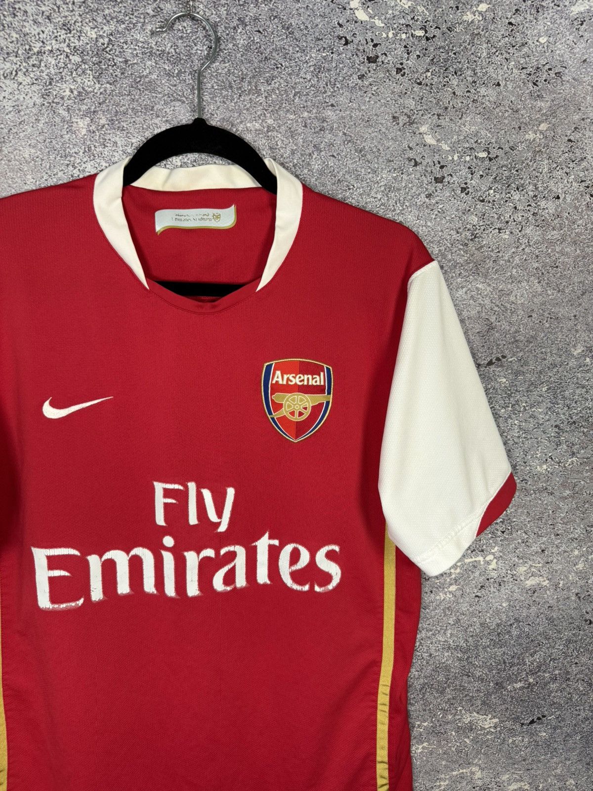 Nike × Vintage Vintage Arsenal 2006/07 Nike Soccer Jersey Blokcore Medium Size US M / EU 48-50 / 2 - 2 Thumbnail