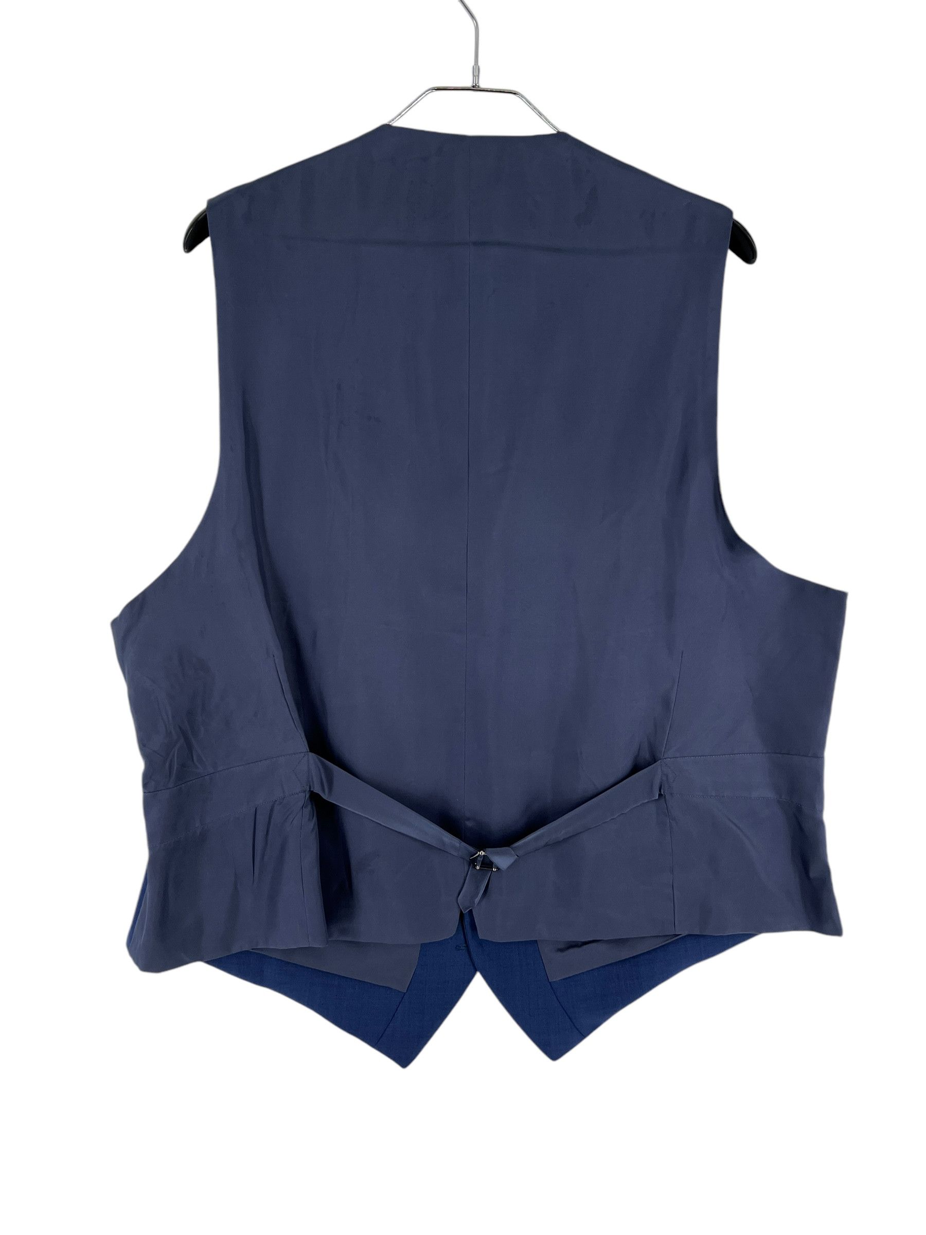 Suitsupply Napoli Wool Formal Blazer Waistcoat Suit EU:62; UK/US:52R Size 52R - 6 Thumbnail