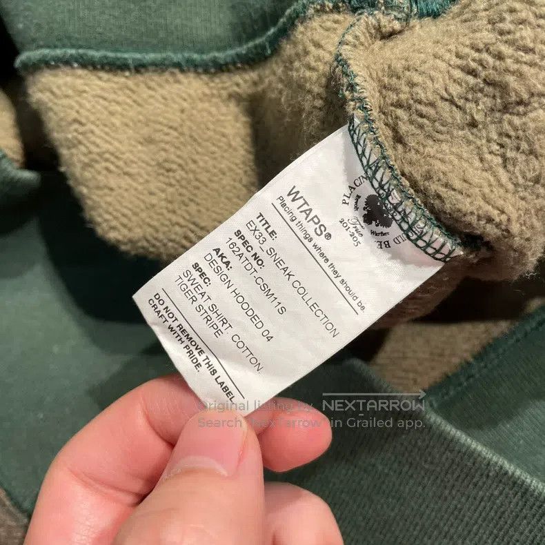 Wtaps Wtaps Tiger Camouflage Hoodie Size US M / EU 48-50 / 2 - 6 Thumbnail