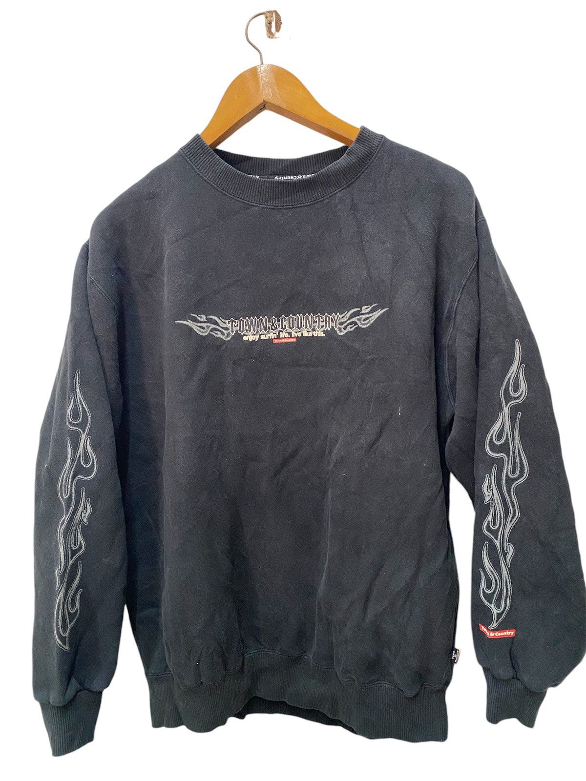 Vintage Vintage town & country Sweatshirt🏄‍♂️🐉 Size US M / EU 48-50 / 2 - 2 Thumbnail