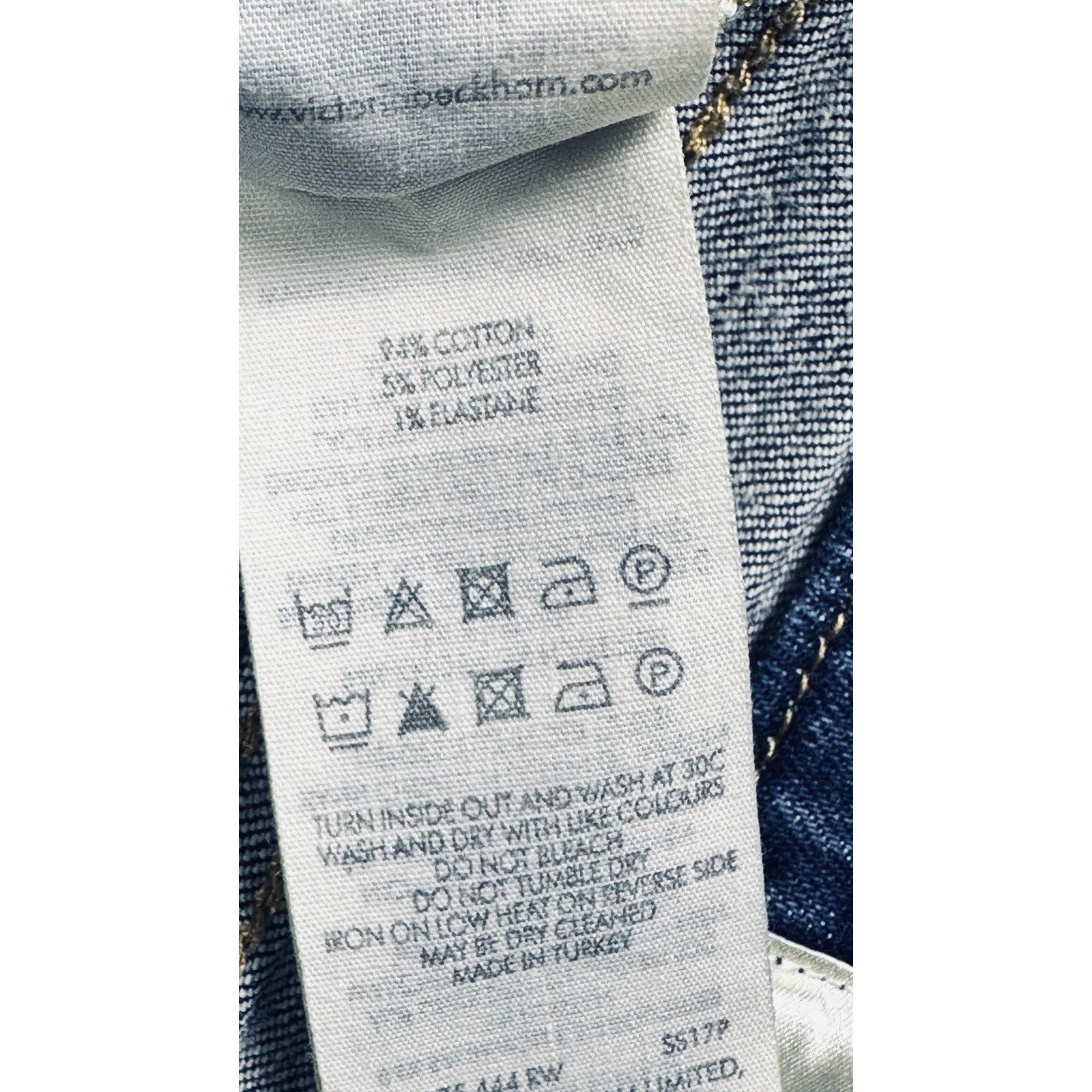Victoria Beckham Victoria Victoria Beckham Skinny Jeans Womens 26 Dark Wash Size 26" / US 2 / IT 38 - 9 Thumbnail