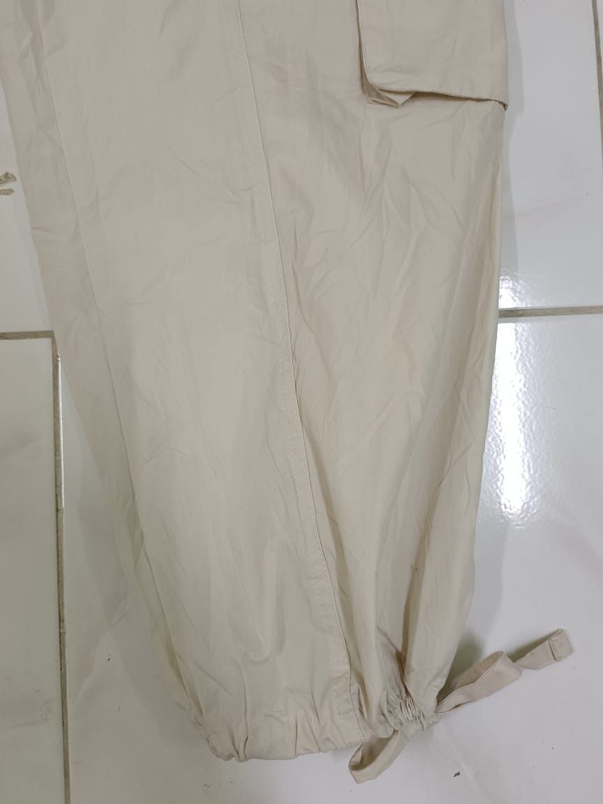 Japanese Brand Streetwear Society Baggy Wide Leg Cargo Parachute Pants Size US 39 - 6 Thumbnail