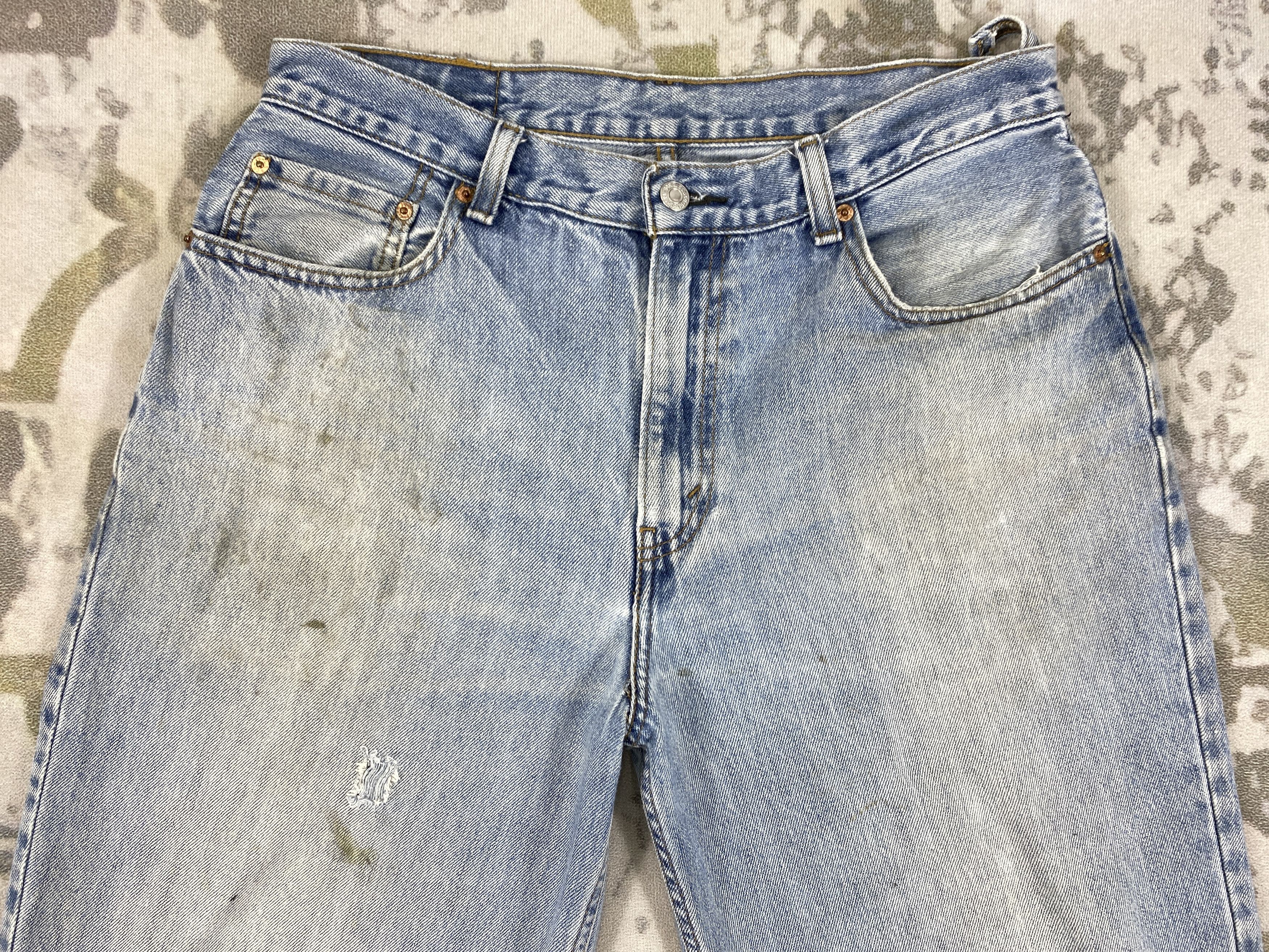 Levi's Vintage Levi's 560 Light Wash Denim 34 x 29 -JN500 Size US 34 / EU 50 - 3 Thumbnail