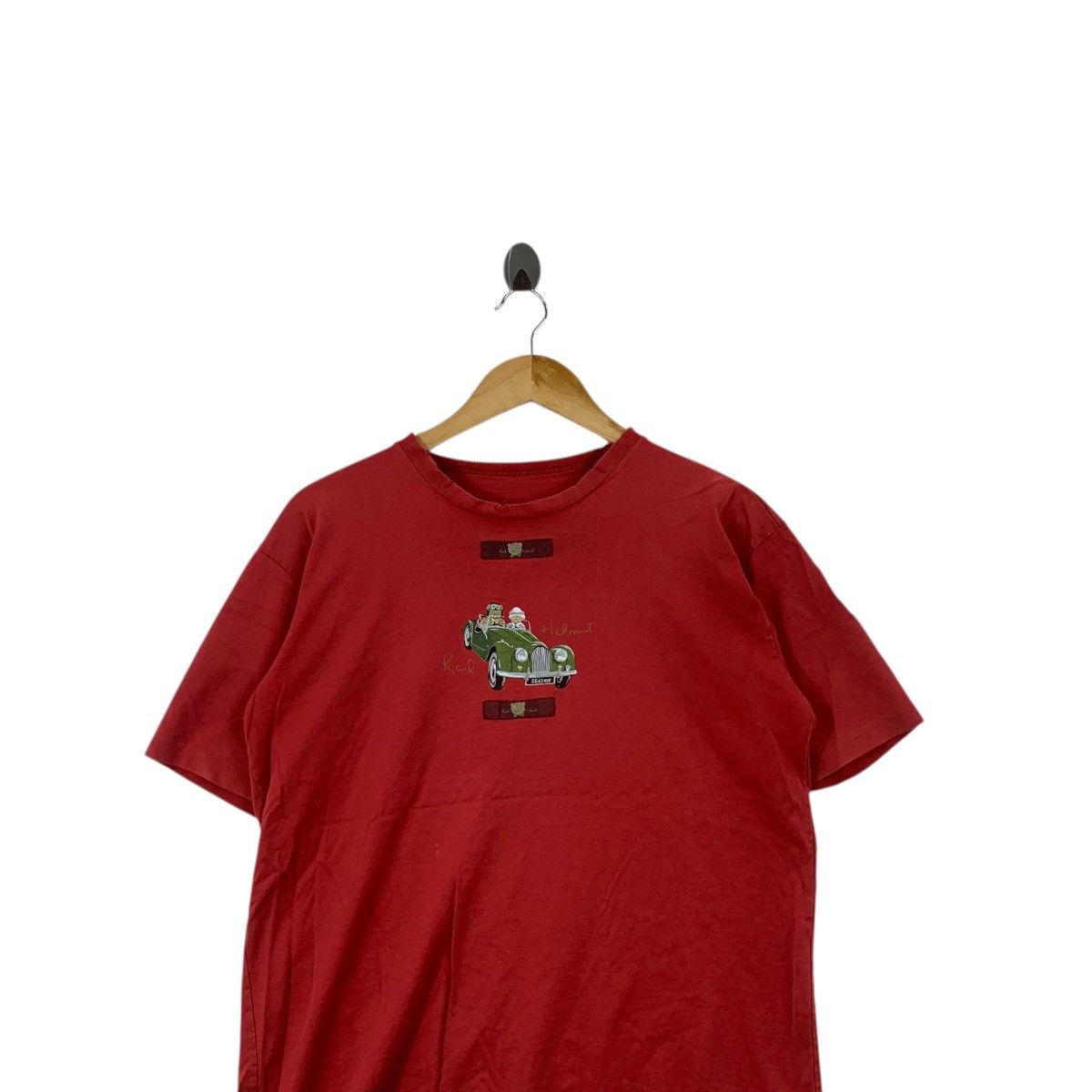 Karl Helmut Vintage PINK HOUSE JAPAN Karl Helmut Collection Tee Shirt Size M / US 6-8 / IT 42-44 - 2 Thumbnail