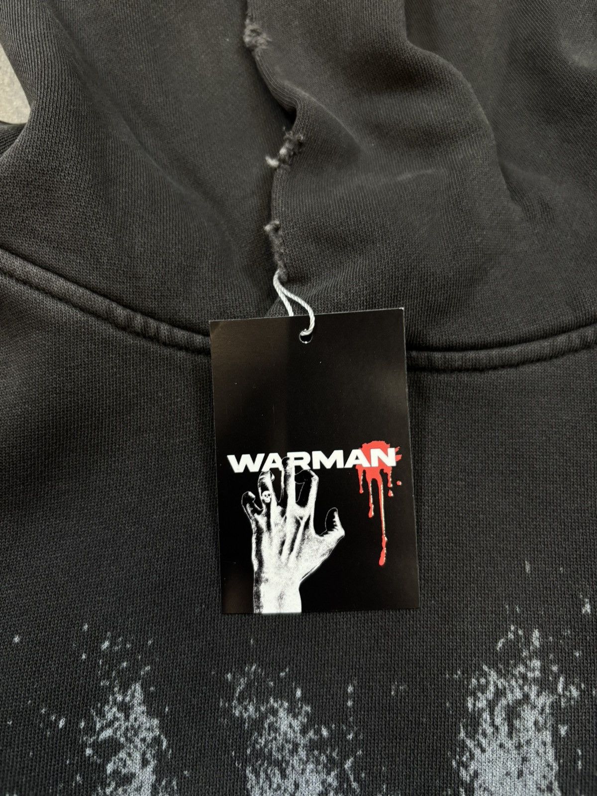Other Warman Logo Teeth Graphic Hoodie, Black Size US XL / EU 56 / 4 - 8 Thumbnail