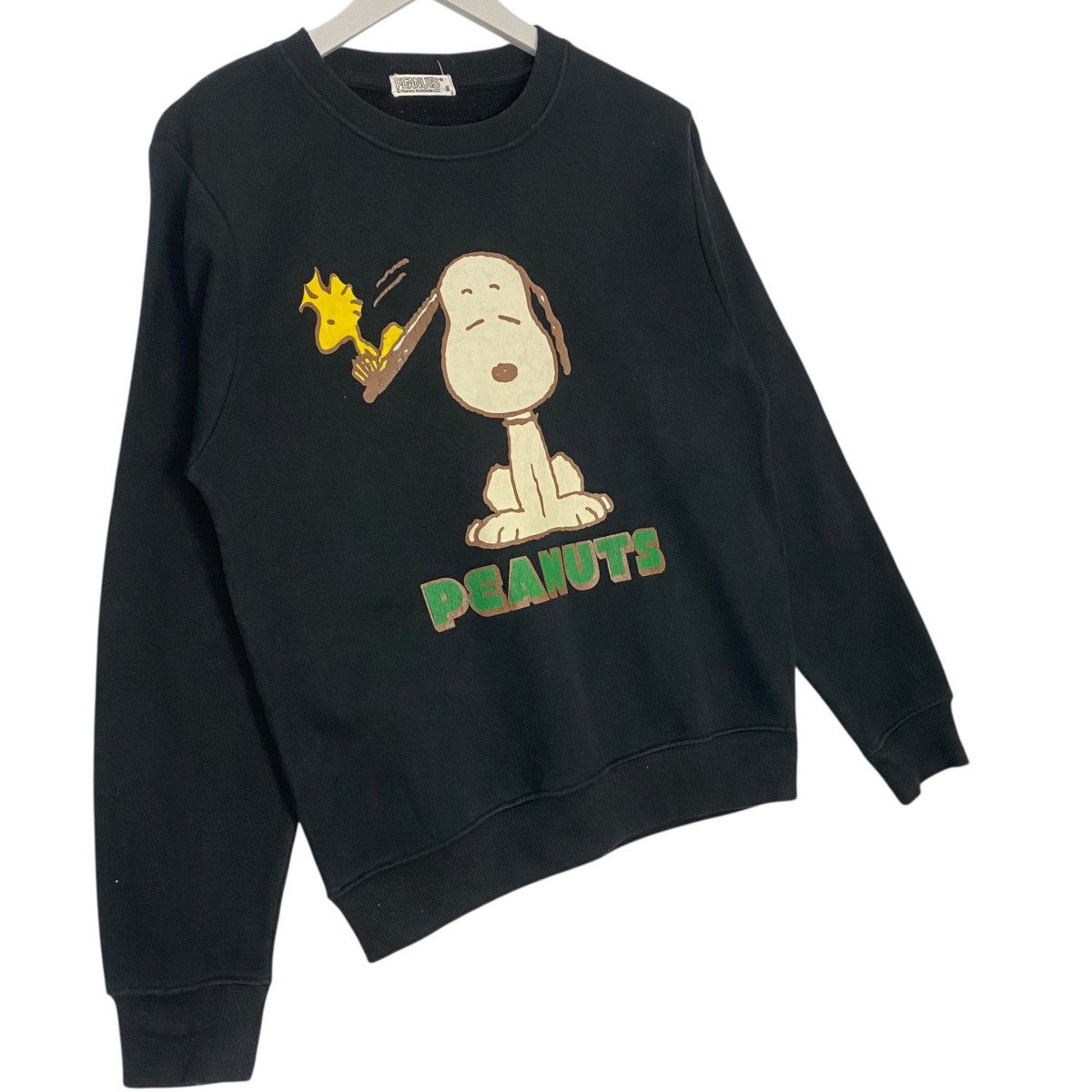 Vintage Vintage Peanuts Printed Crewneck Sweatshirt Black Size S Size US S / EU 44-46 / 1 - 3 Thumbnail