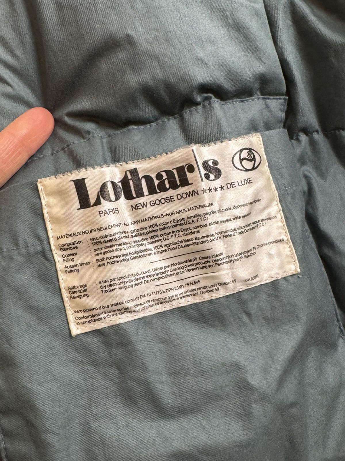 Other Vintage Lothar’s Paris Down – Avant-Garde Oversized Puffer Size US XL / EU 56 / 4 - 11 Thumbnail