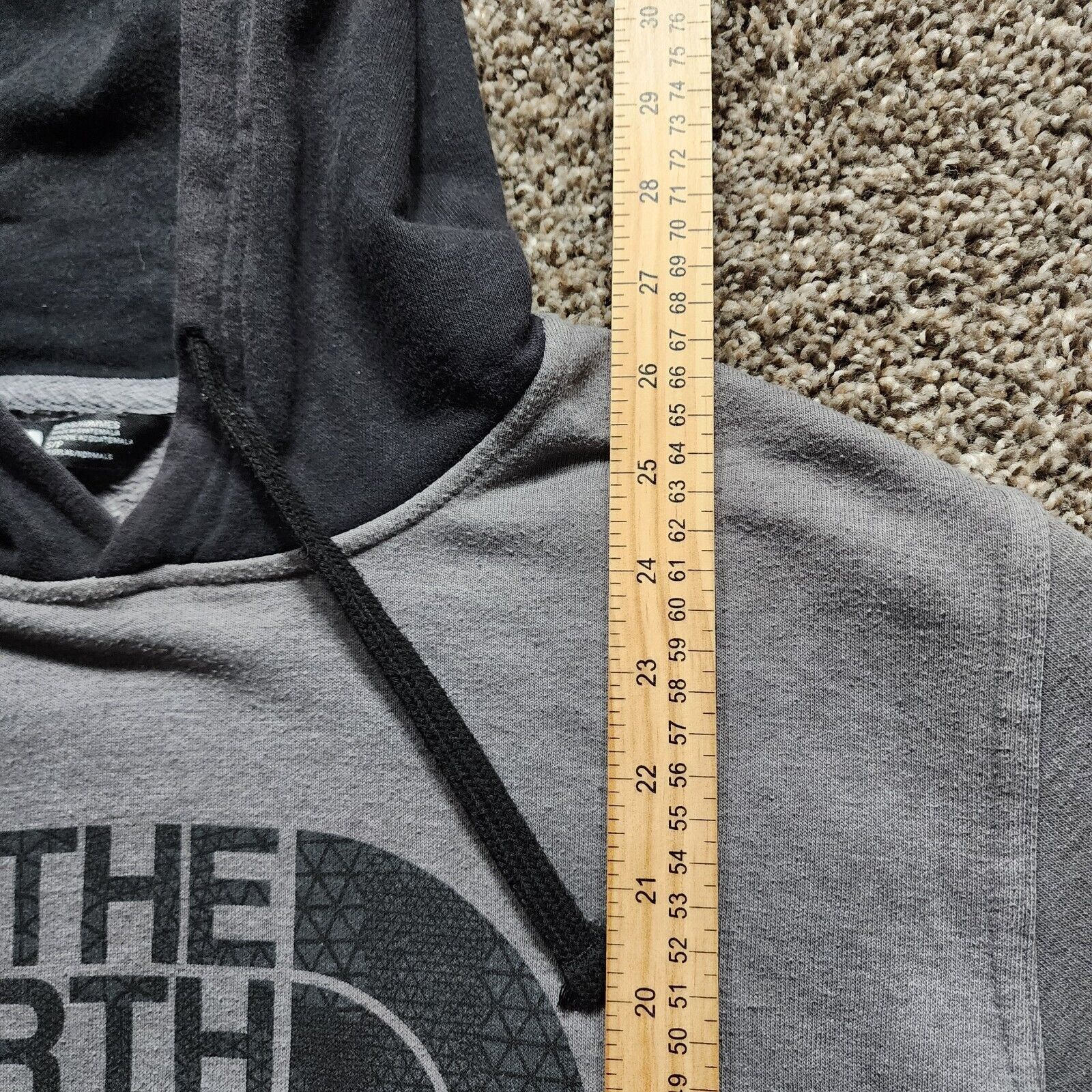 The North Face The North Face Hoodie S Gray Long Sleeve Front Logo Pullover Size US S / EU 44-46 / 1 - 7 Thumbnail