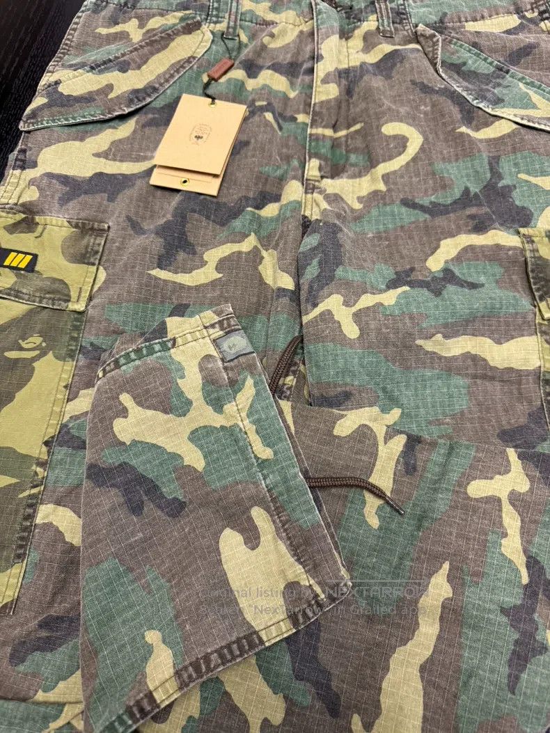 Wtaps Wtaps Camouflage work pants Size US 38 / EU 54 - 6 Thumbnail