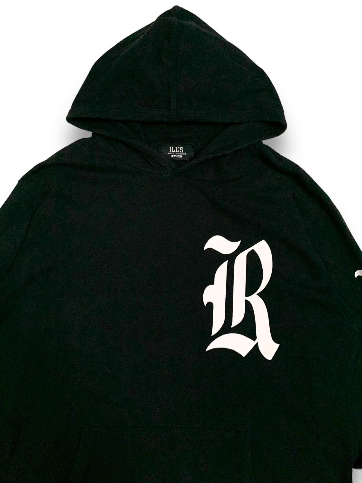 14th Addiction Vintage Japanese Brand ILLS Faded Printed Punk Style Hoodies Size US M / EU 48-50 / 2 - 5 Thumbnail