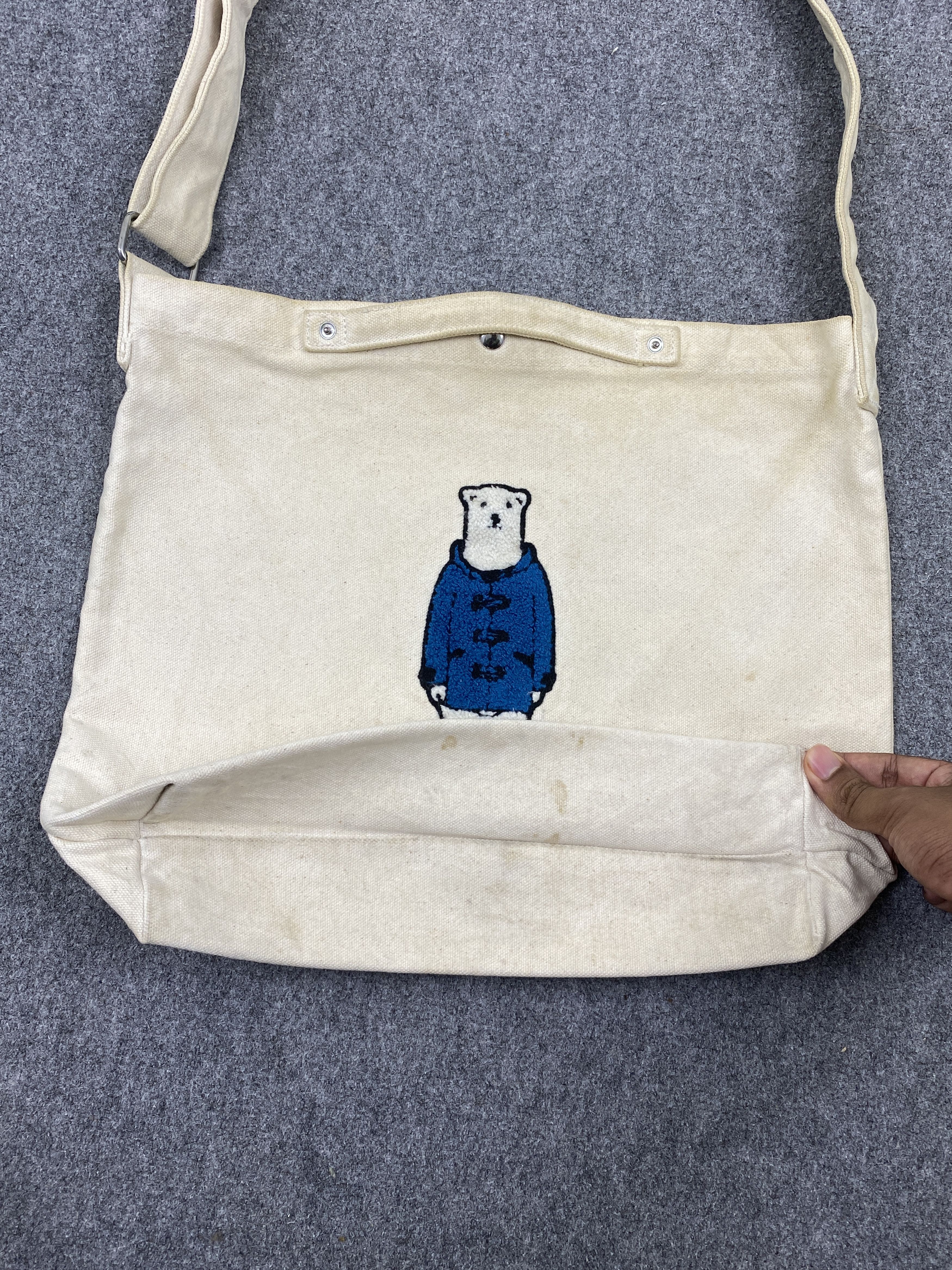 Japanese Brand Vintage Japanese Brand Anello Crossbody Bag BG0182 Size ONE SIZE - 6 Thumbnail