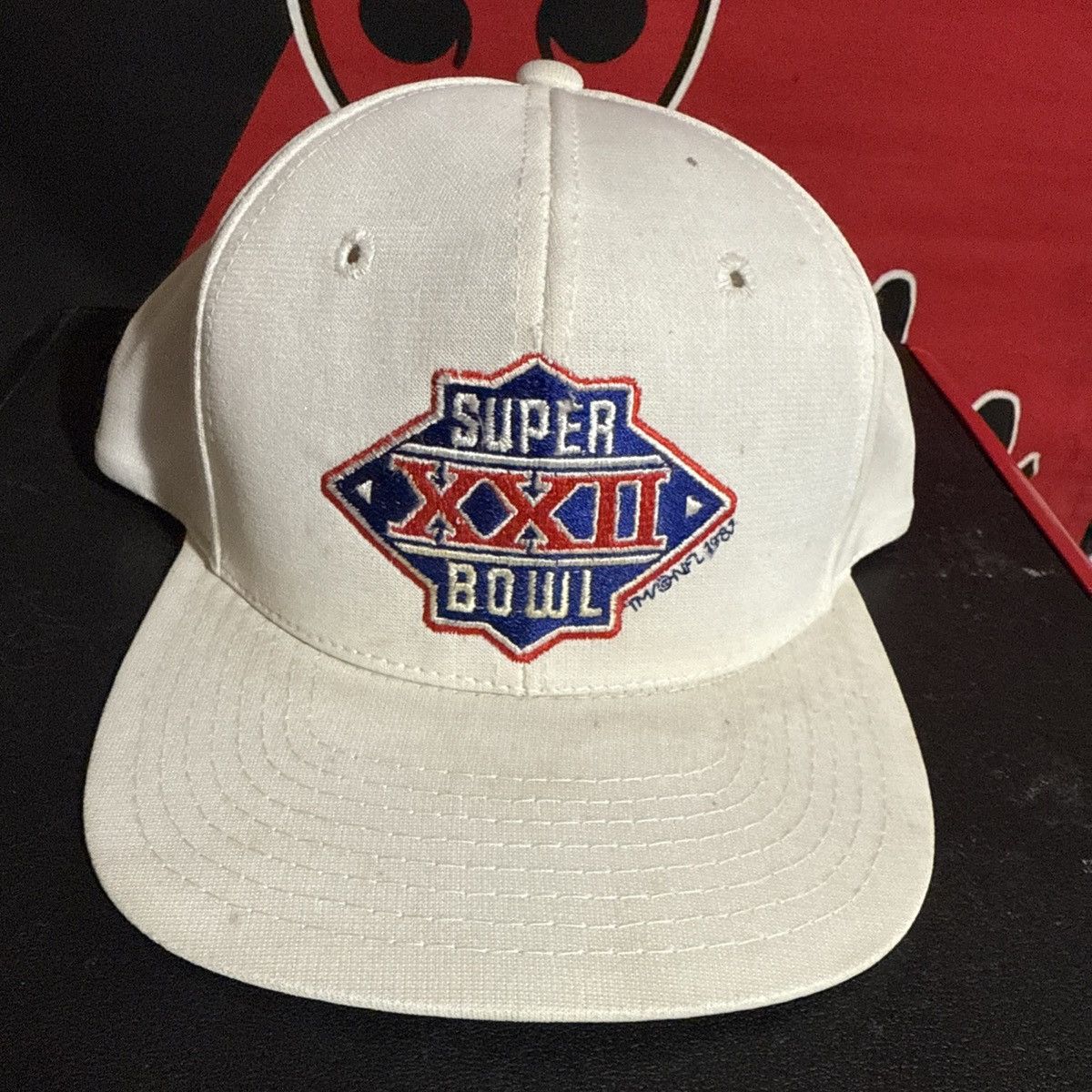Other VTG Super Bowl 22 XXII 1987 Snapback Hat AJD NFL Football Size ONE SIZE - 1 Thumbnail