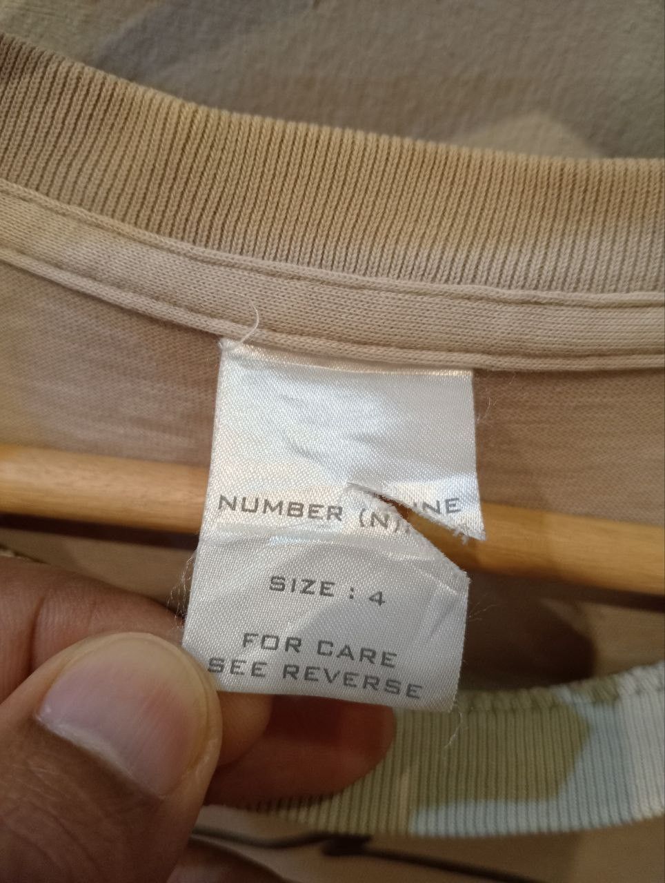 Number (N)ine Number (N)ine AW2001 "Nowhereman" George Harrison t-shirt Size US XL / EU 56 / 4 - 2 Thumbnail